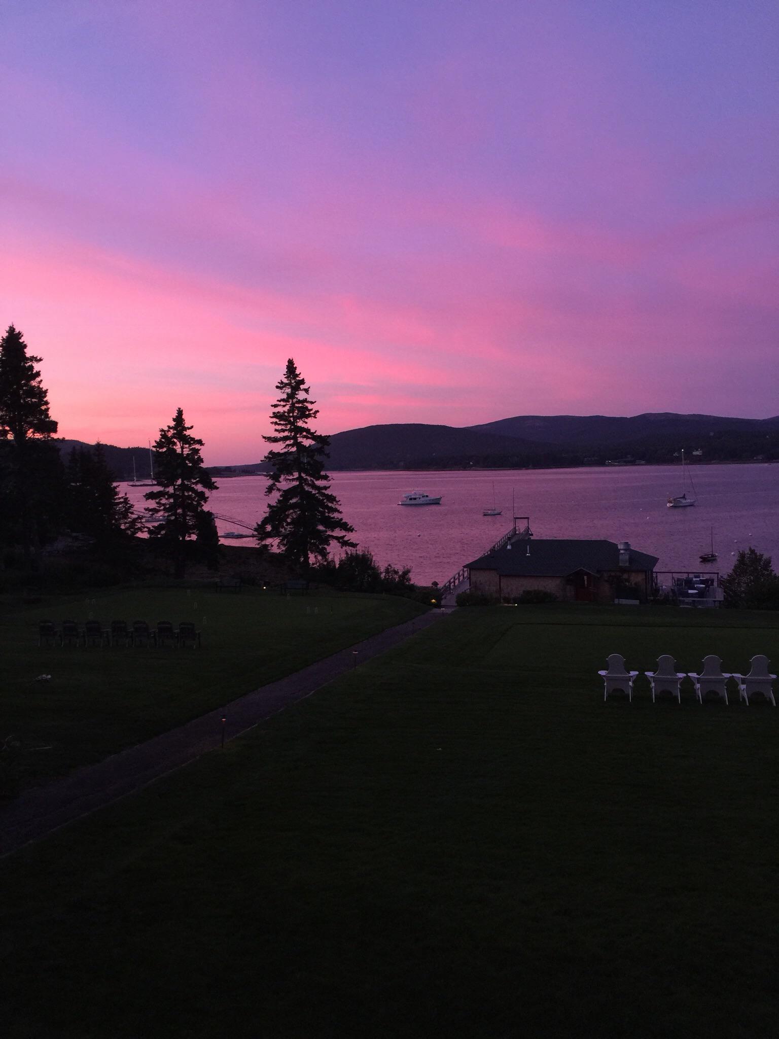 Maine Sunset Southwest Harbor r/Outdoors