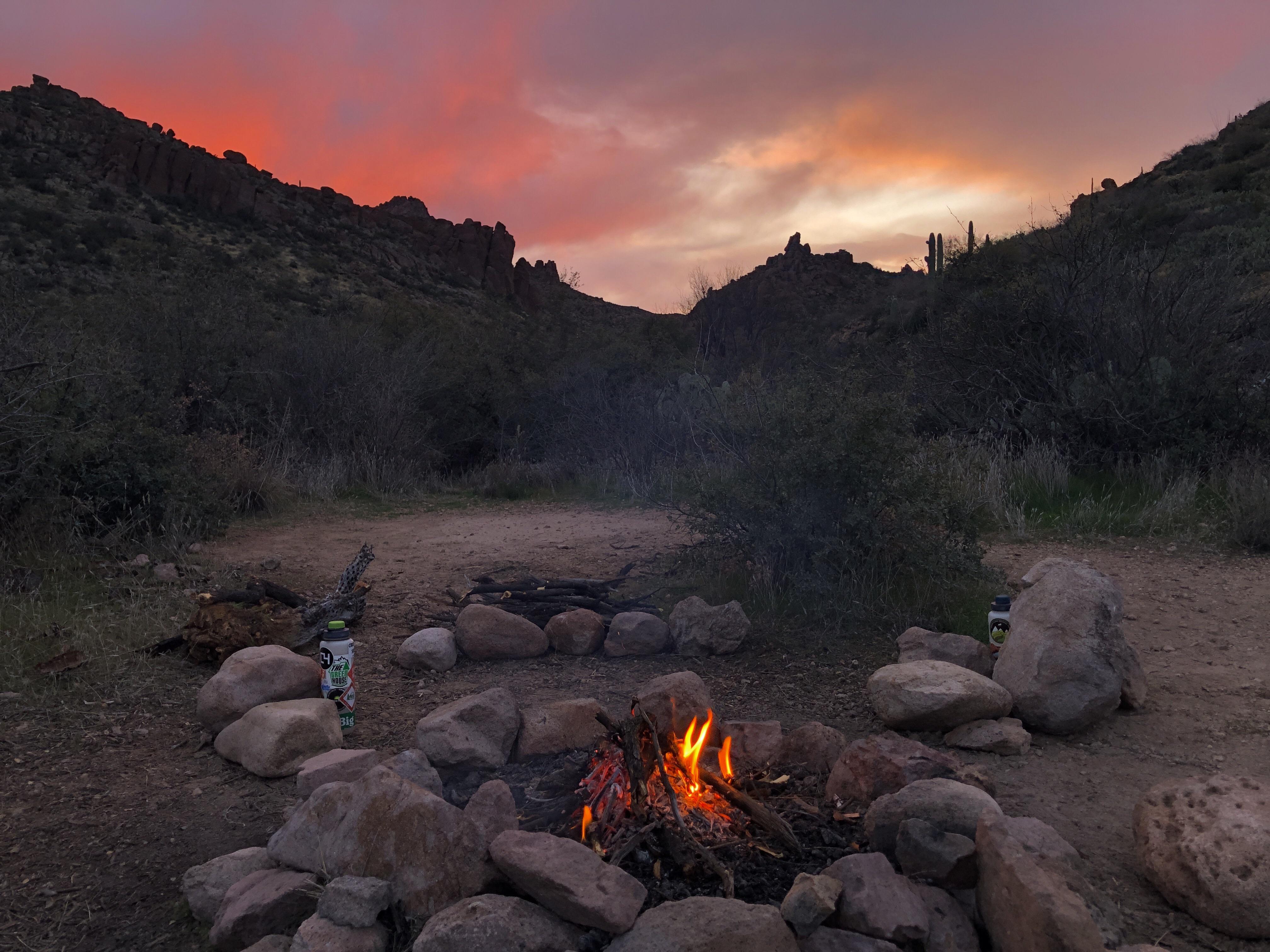 Backcountry camping in the Superstition Mountains, AZ r/camping