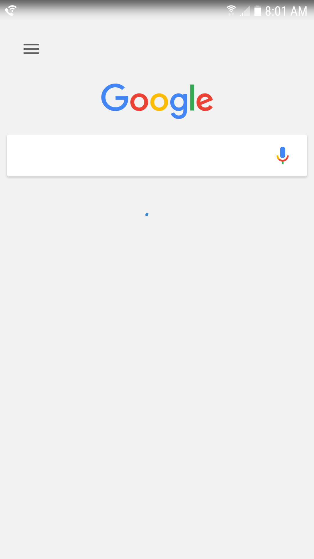 Anyone else get a loading screen whenever trying to use the google app