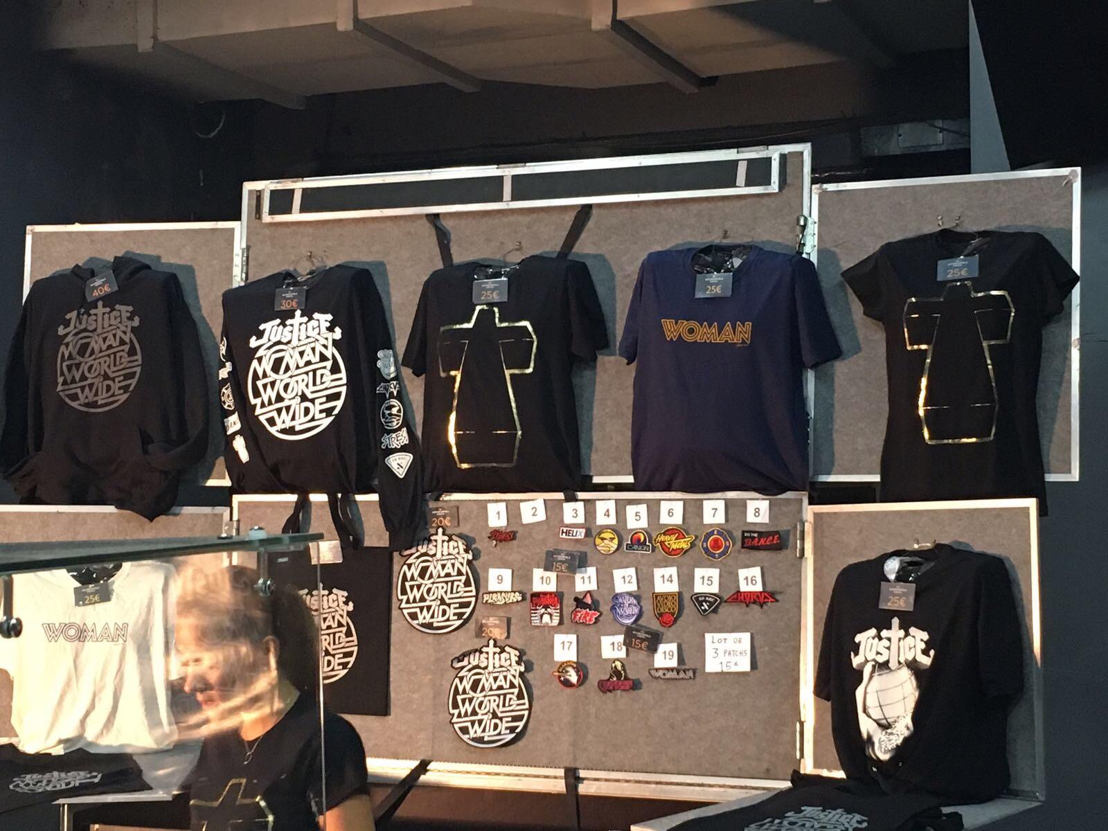 Oh btw here's the Justice merch r/EdBangerRecords