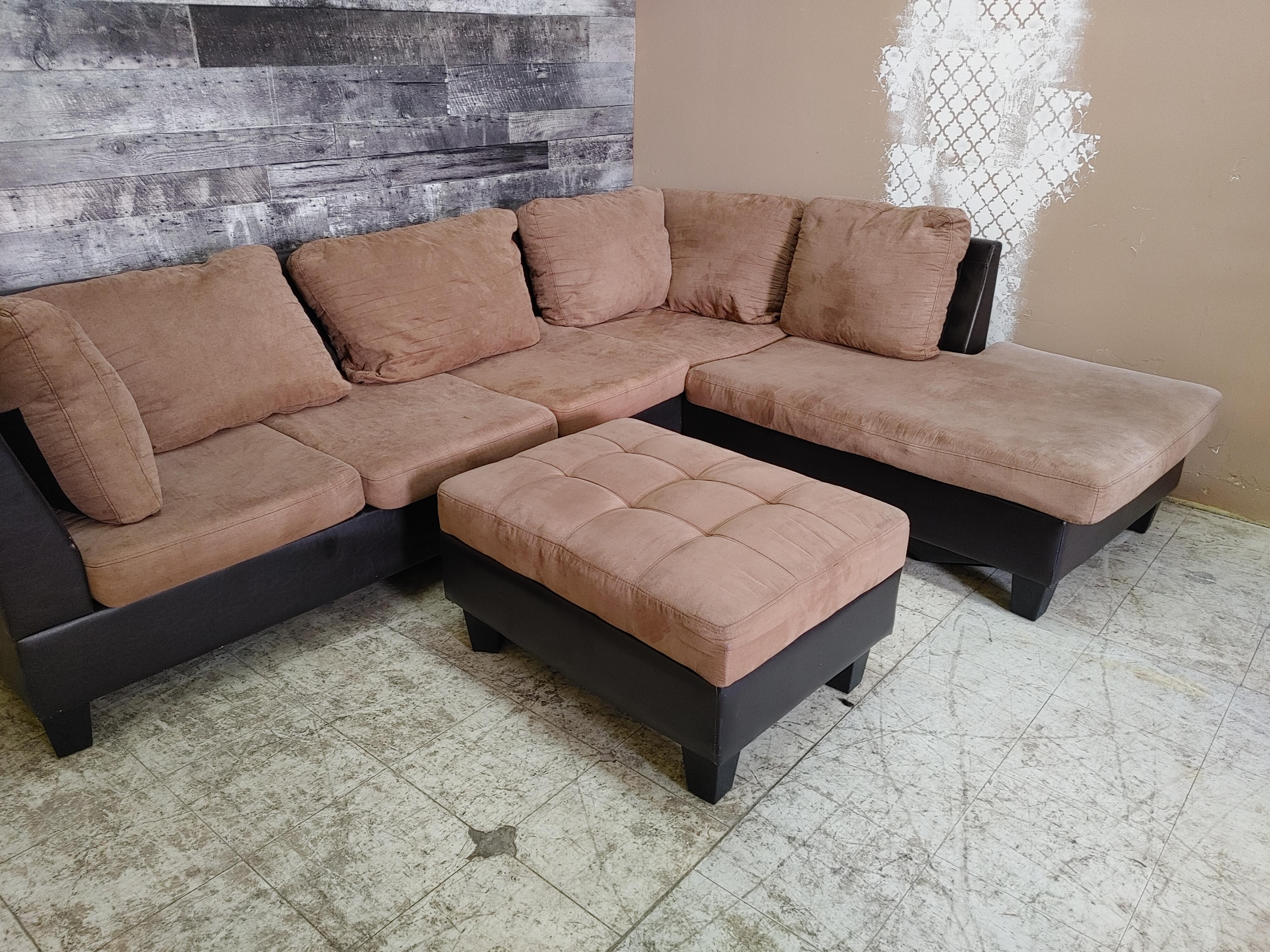 used Real leather sofa loveseat free shipping in Montreal UsedMontreal