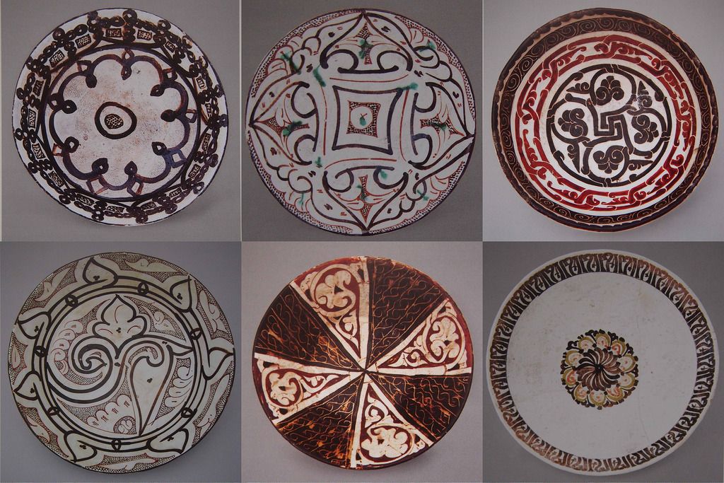 A few of the many surviving bowls from the Iranian intermezzo period