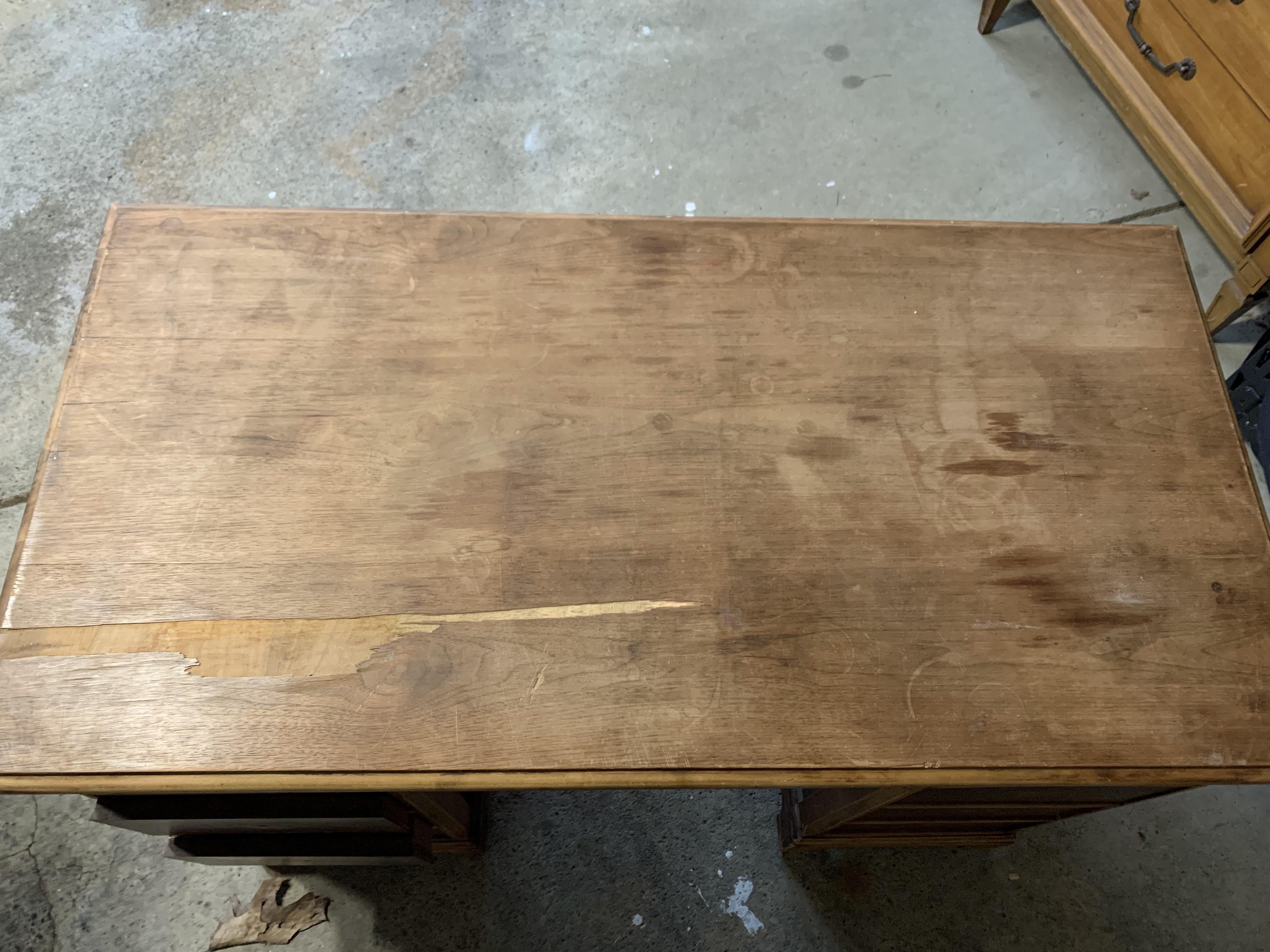 Quick Easy Dining Room Table Repair furniturerestoration