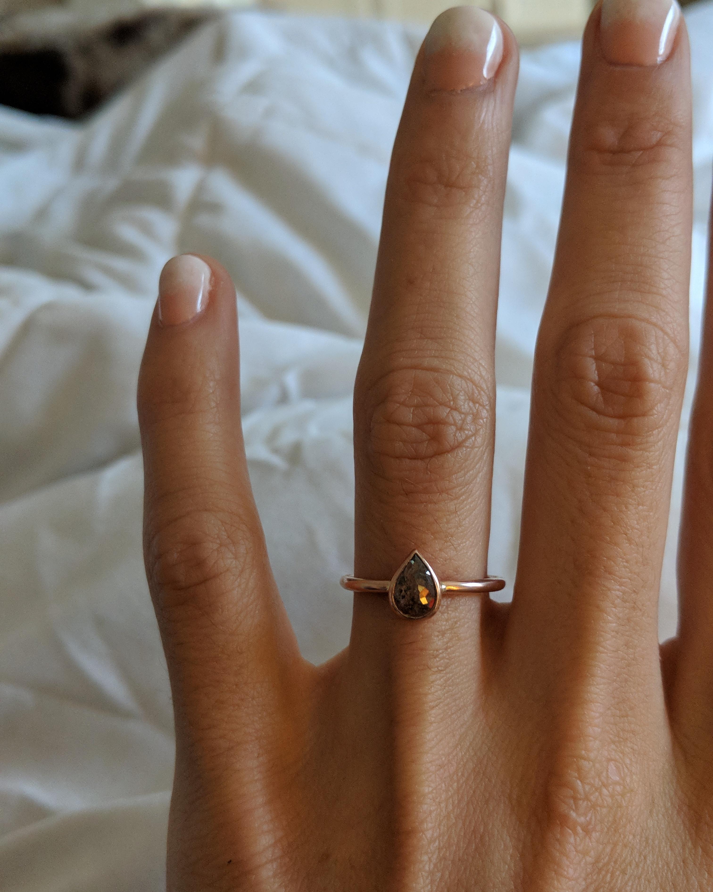 My boyfriend of four years proposed on Valentine's Day and