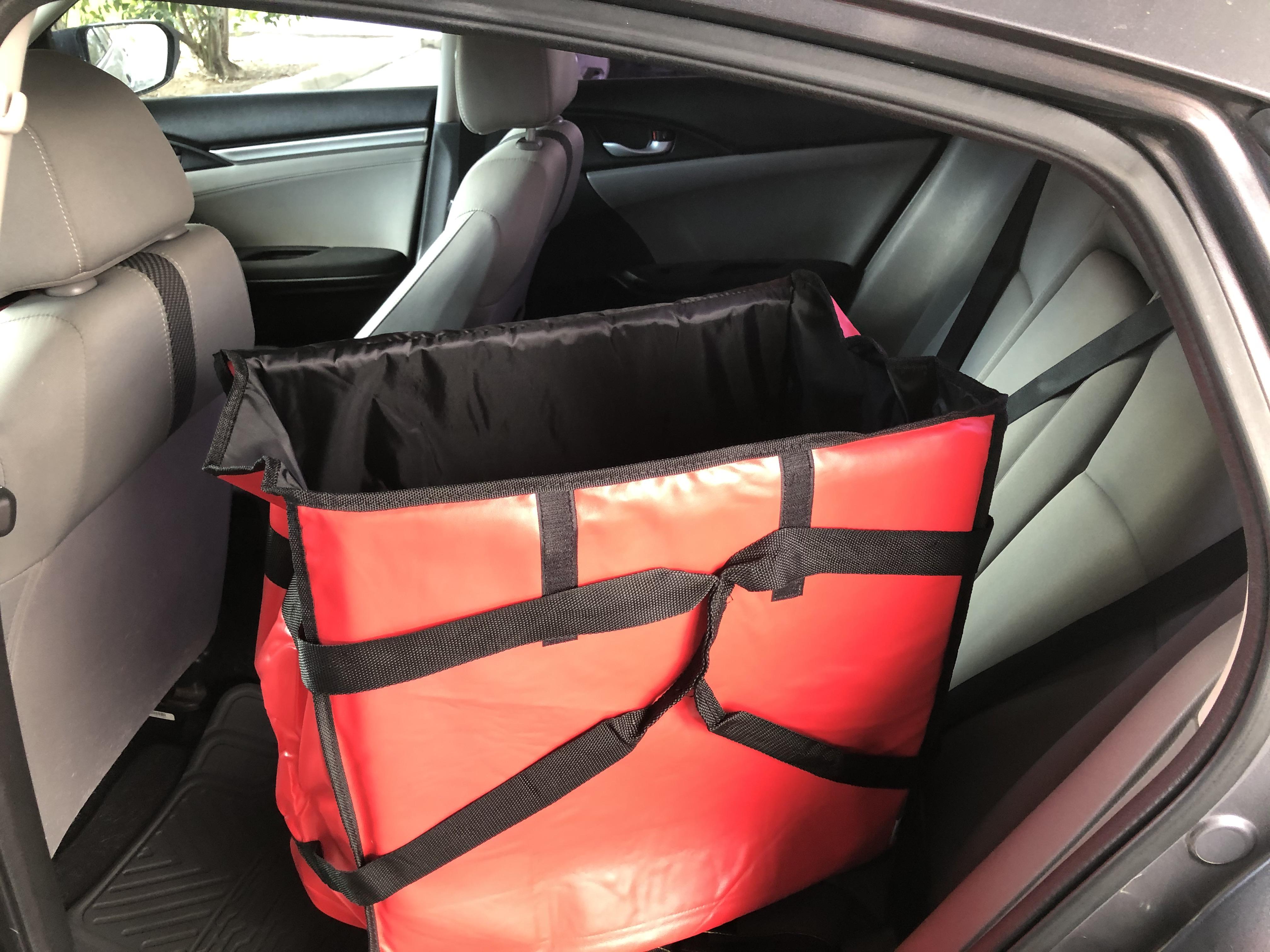 Little Caesars Pizza gave me a free huge pizza bag for my big order