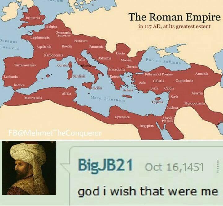 Never the Ottomans were never the true heir to the Roman Empire