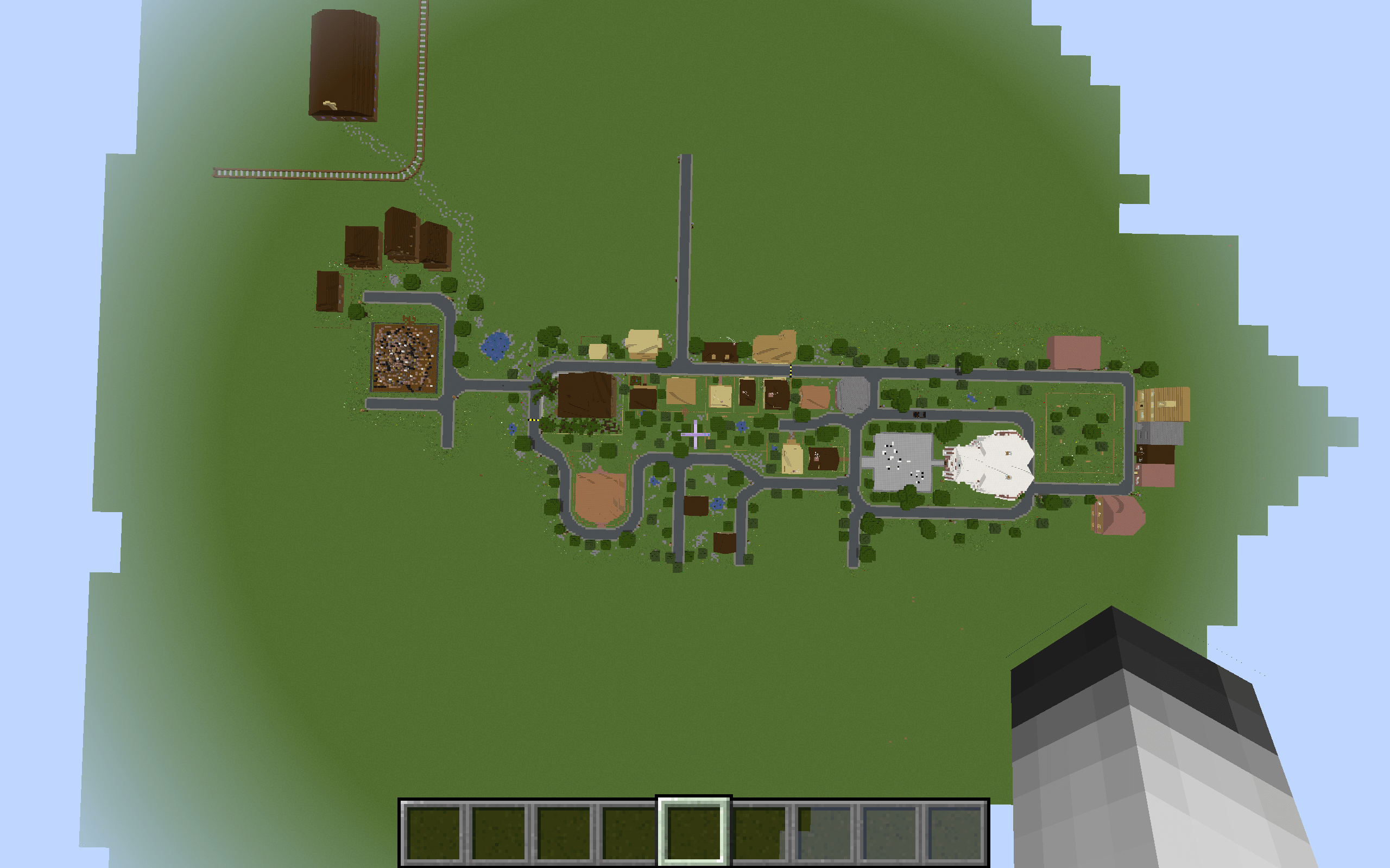 A full recreation of from To Kill a Mockingbird in Minecraft