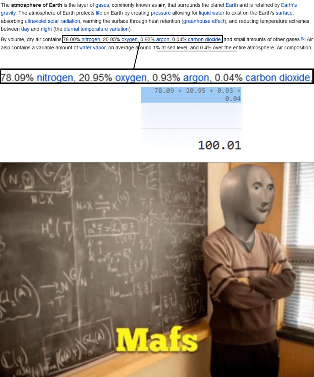 So this is why teachers say not to use Wikipedia? r/memes