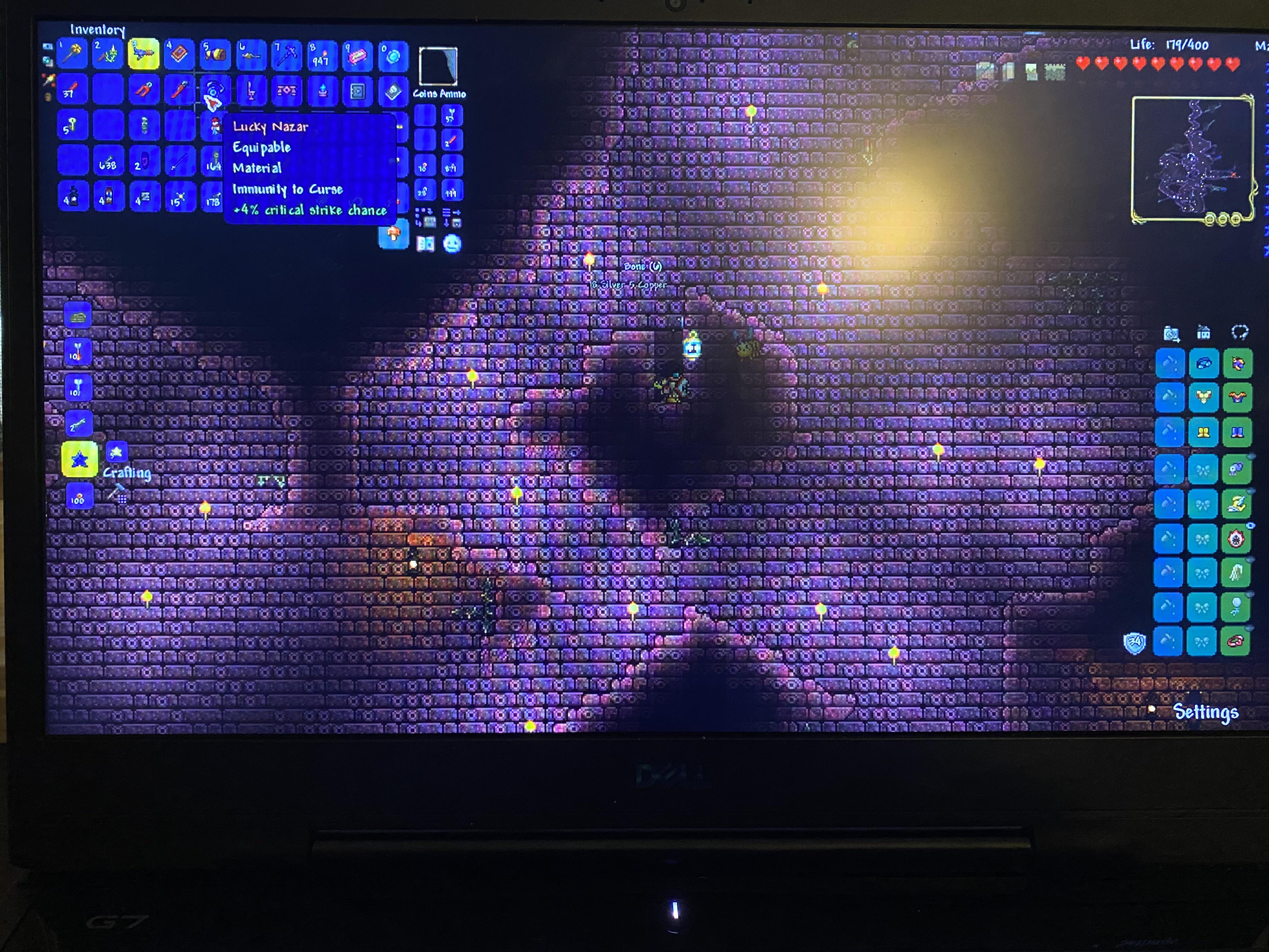 Update I got My Nazar Out! (How to Get an Important Item out of a Wall