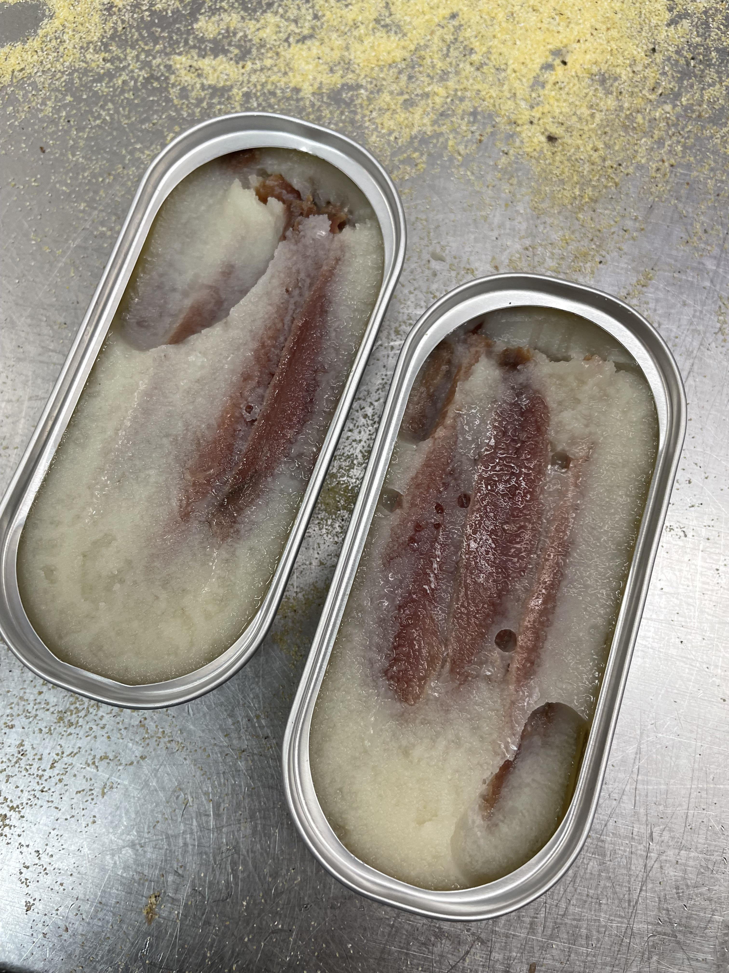 Dear customers, this is what you’re getting when you order anchovies. And yeah, all that yummy