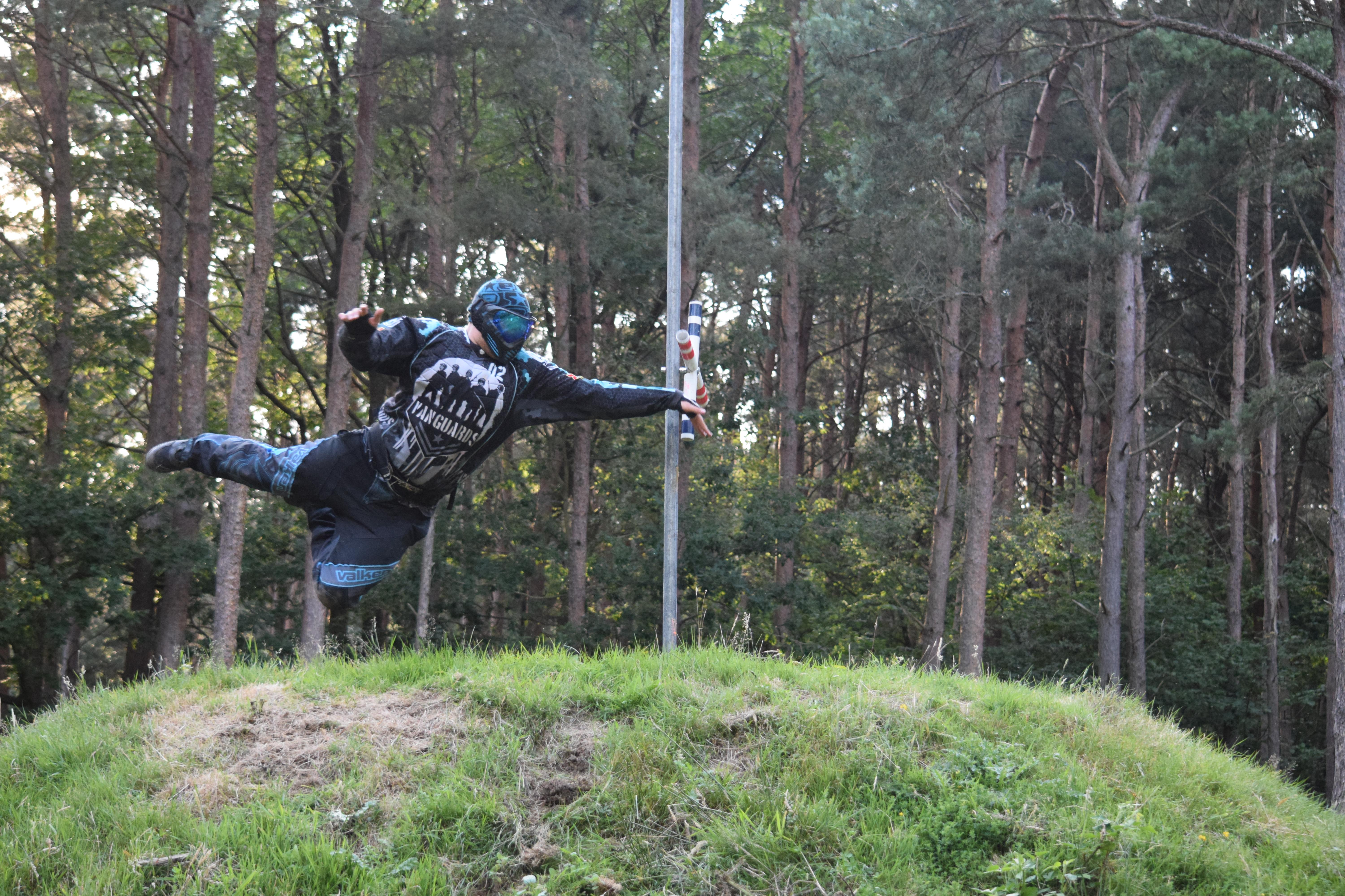 I believe I can fly when the slapstick is involved! (Or at least I