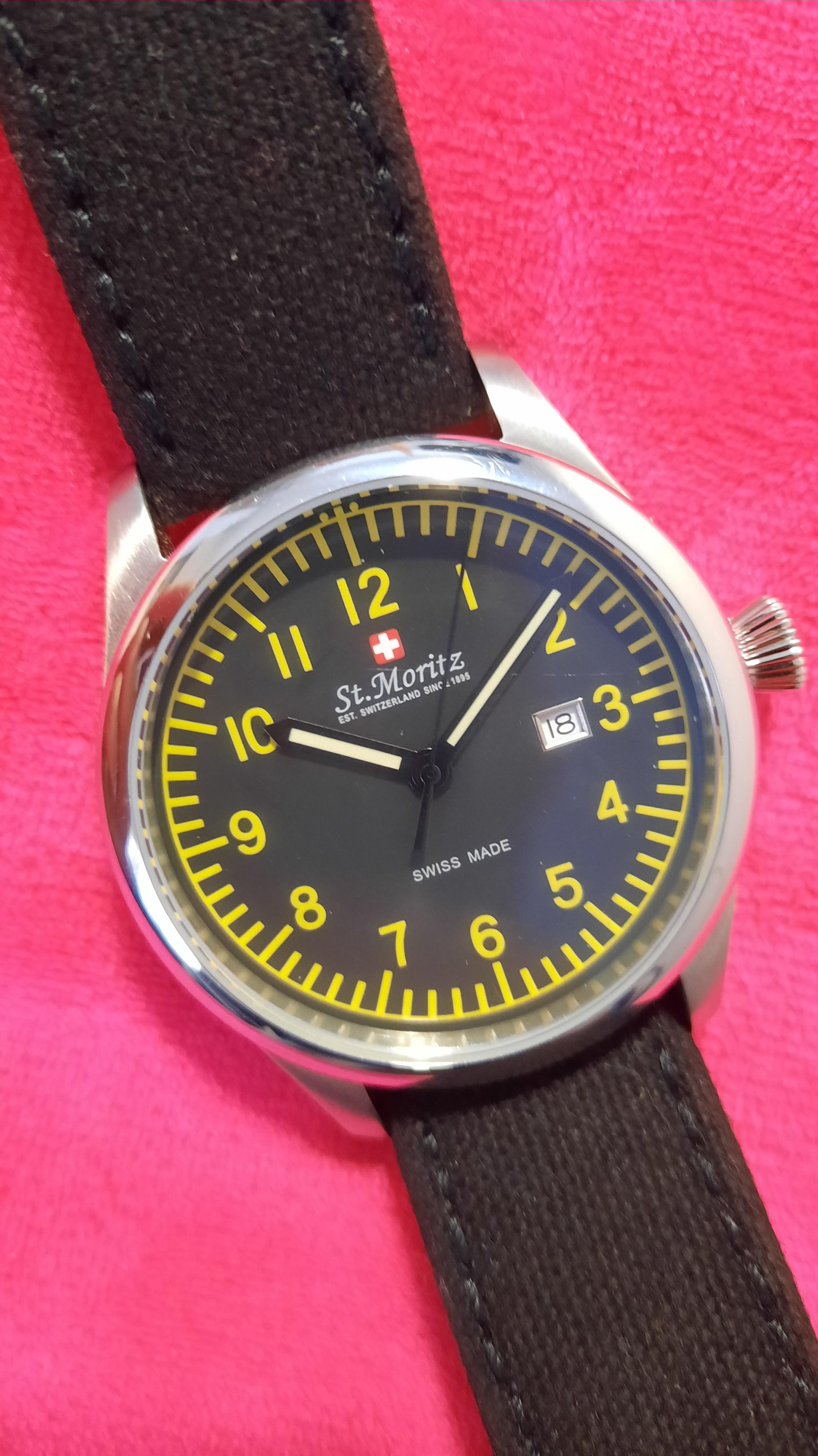 [WTS] St. Moritz watch Swiss made quartz r/Watchexchange