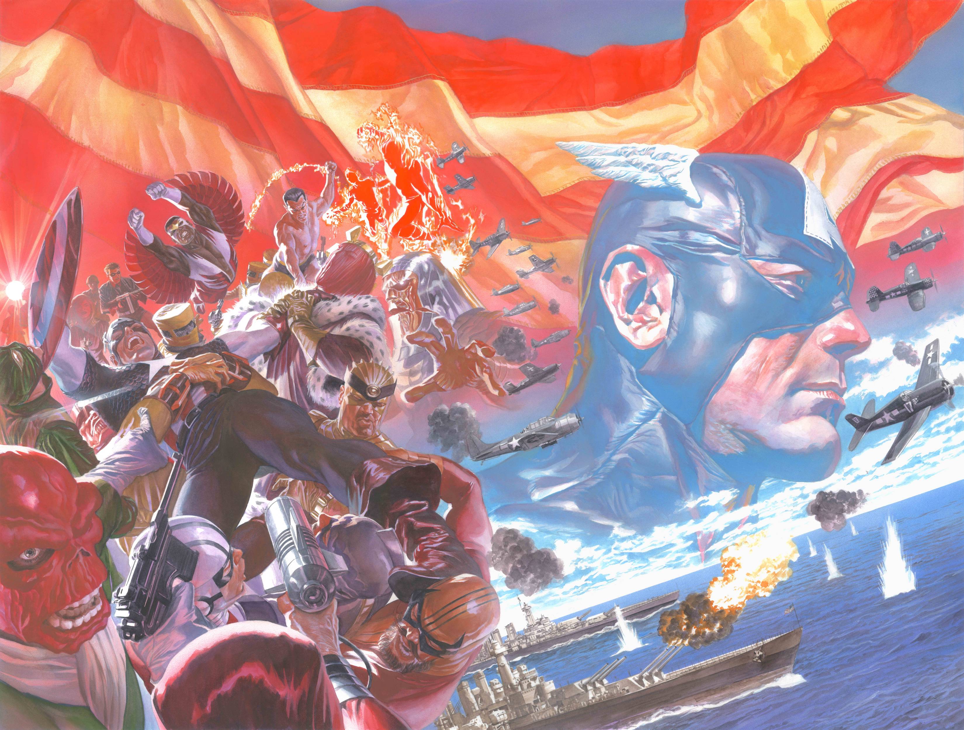 Captain America by Alex Ross comicbooks
