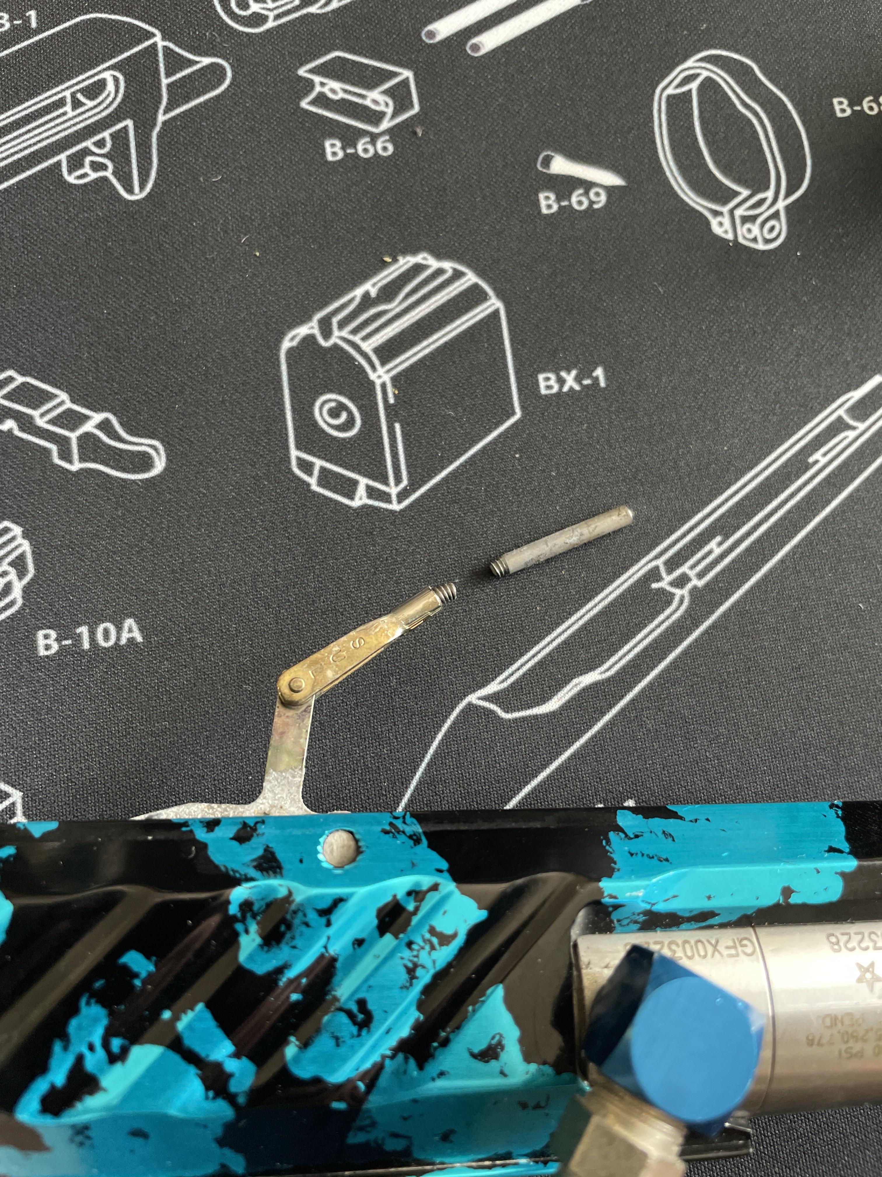 Best way to remove the sear? paintball