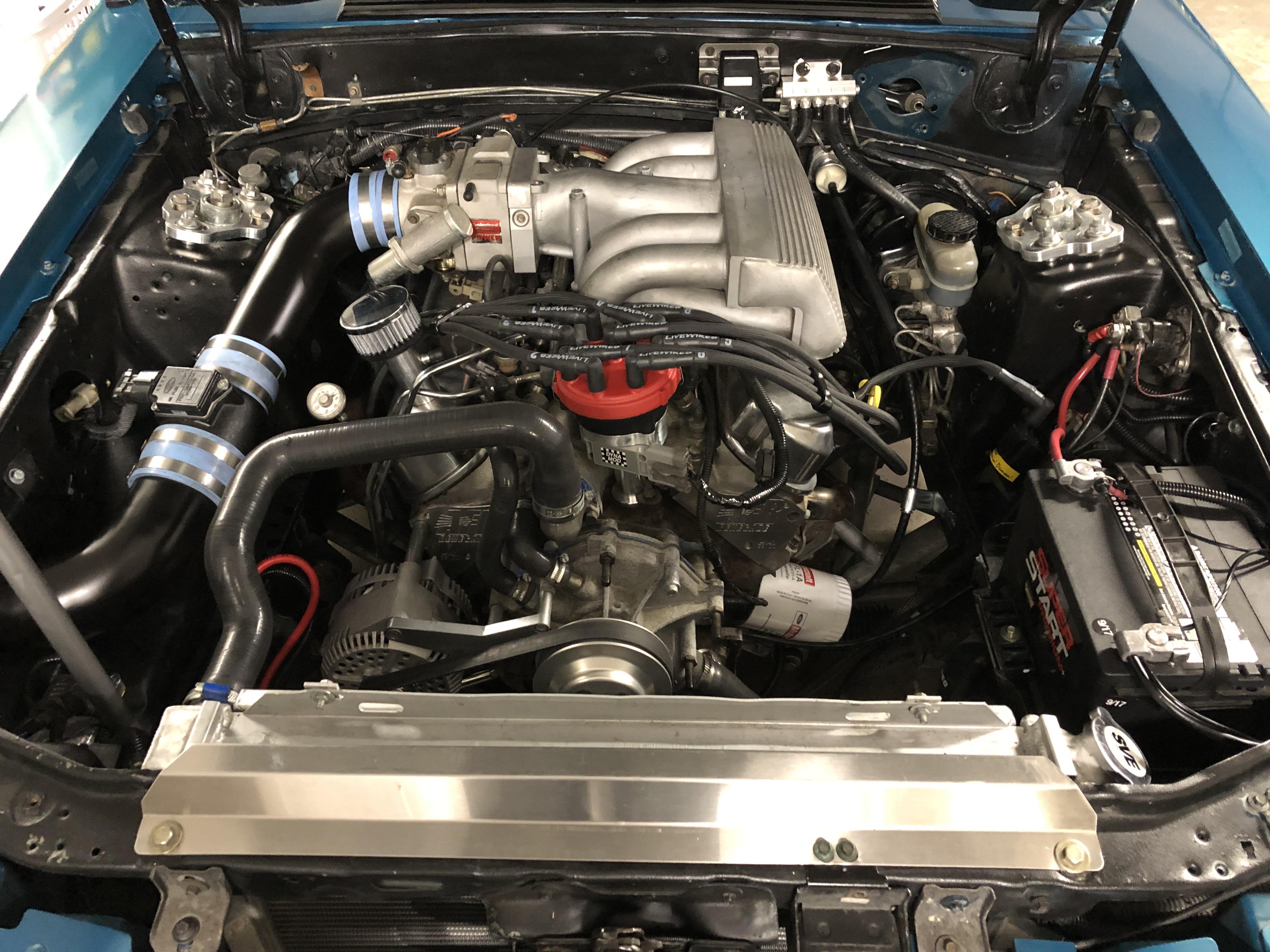 Mustang Engine Bay Wire Tuck