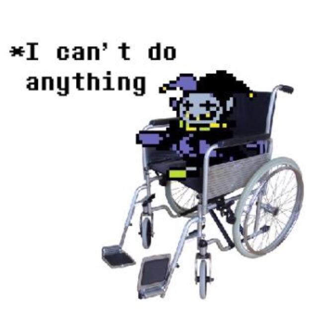 i cant do anything! r/Deltarune