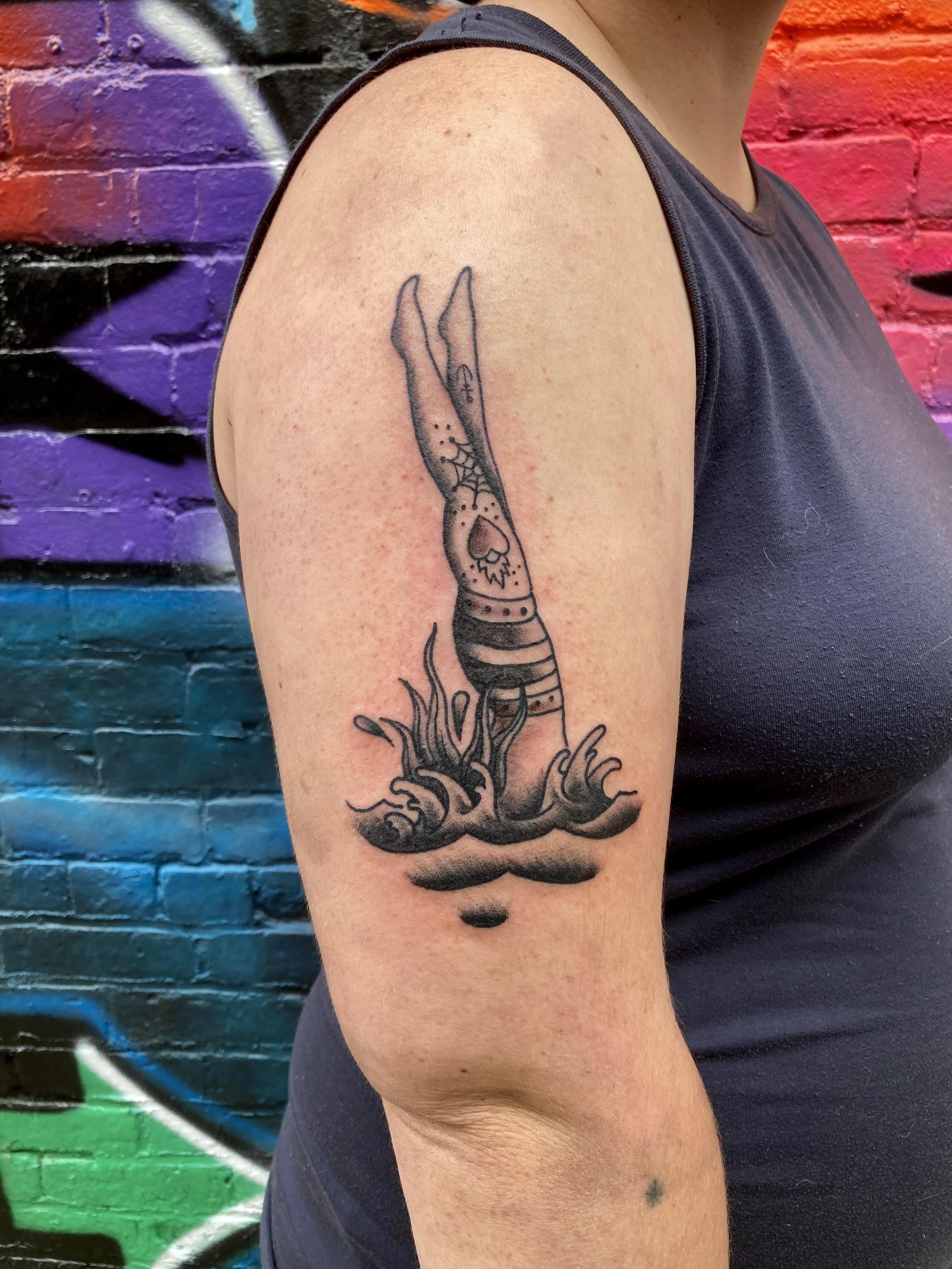 Diver Girl original flash in b/g! Any cc would be much appreciated