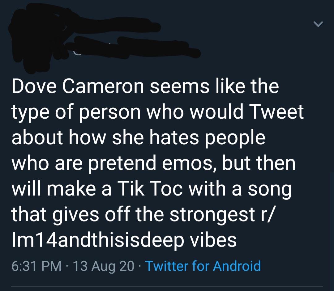 With her having a black and white raining filter on. r/rareinsults