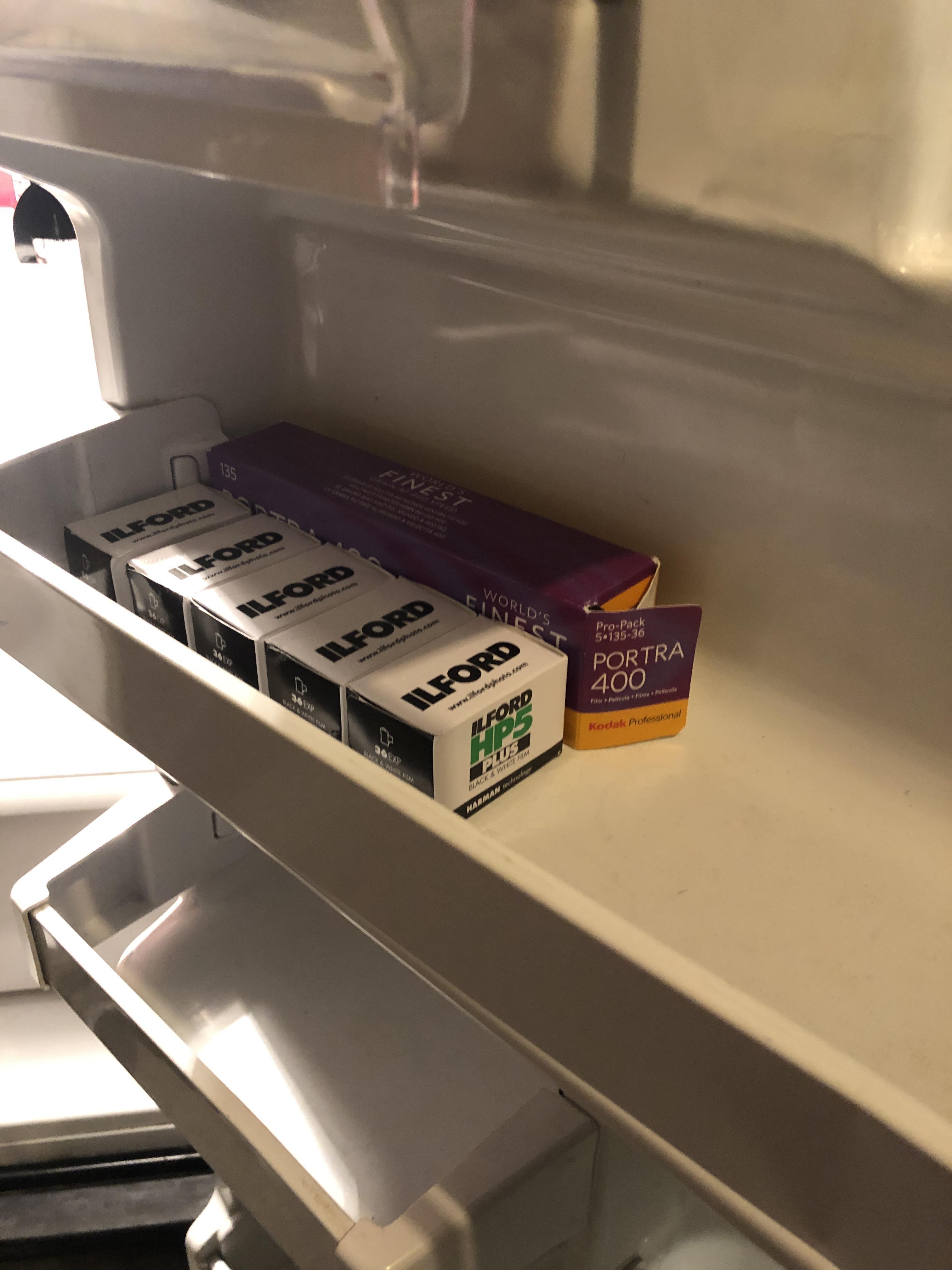 “Why is there camera film in the fridge” my family r/analog