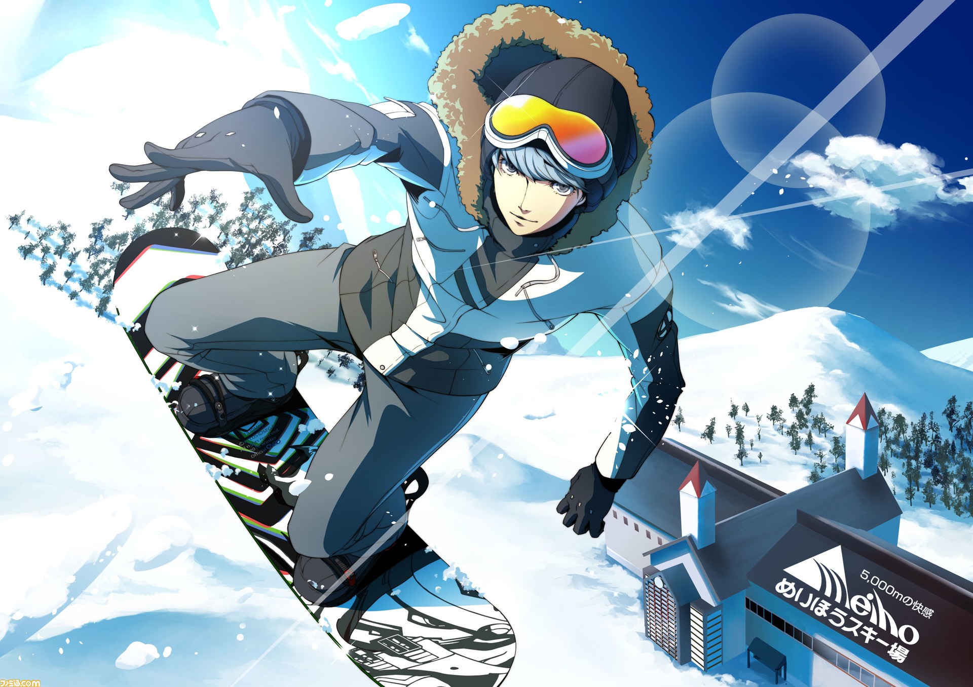 Yu snowboarding r/PERSoNA