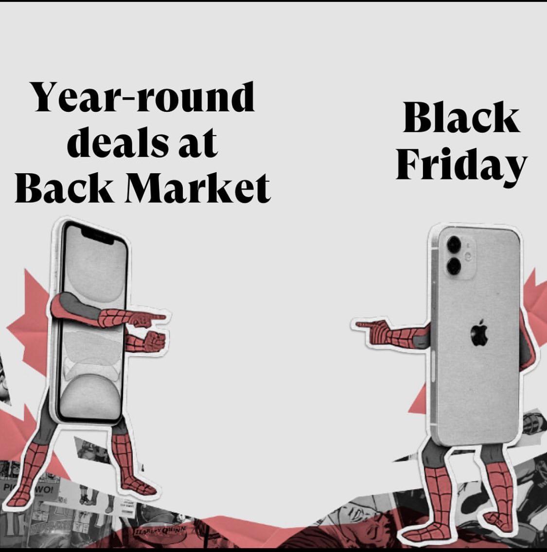 Everyday is black Friday at r/Backmarket