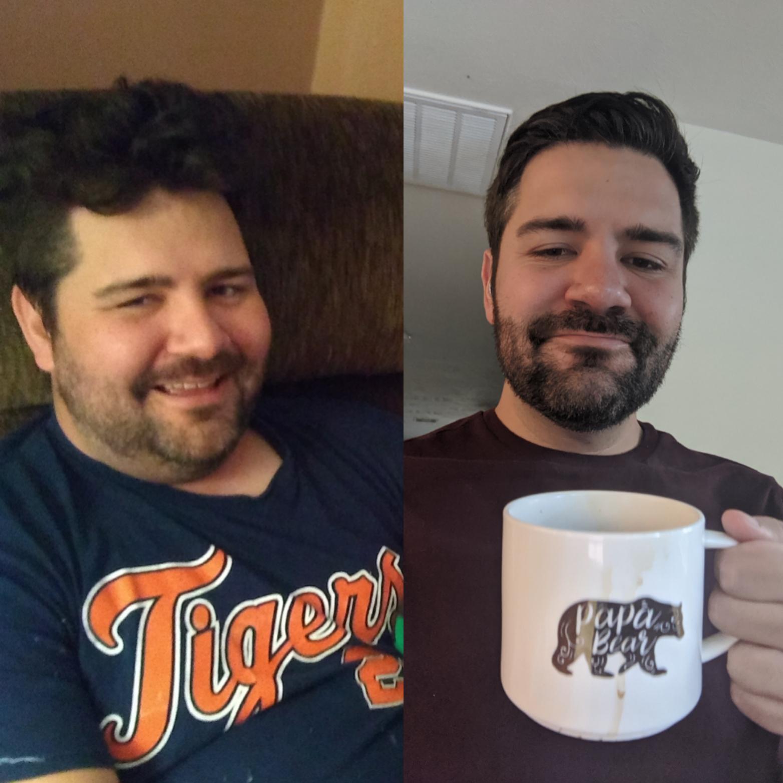 M/32/6" [280lbs > 190lbs = 90lbs] (1 year) CICO and running. face gains