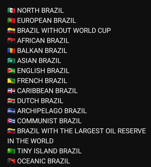 BAD ENDING The whole world is now brazil. r/2latinoforyou