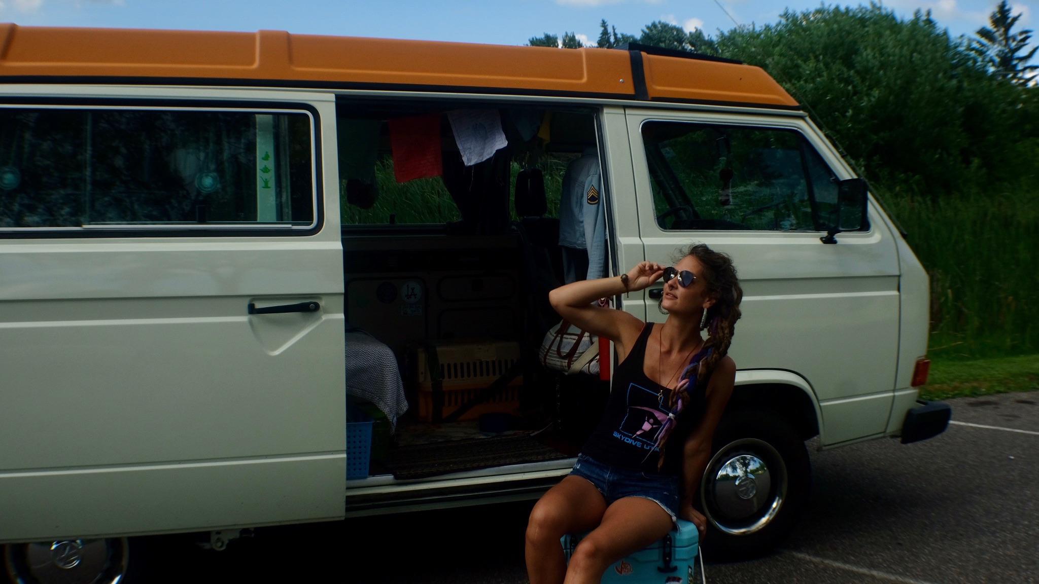 Just a girl and her van, 4 years into the adventure and it’s still the