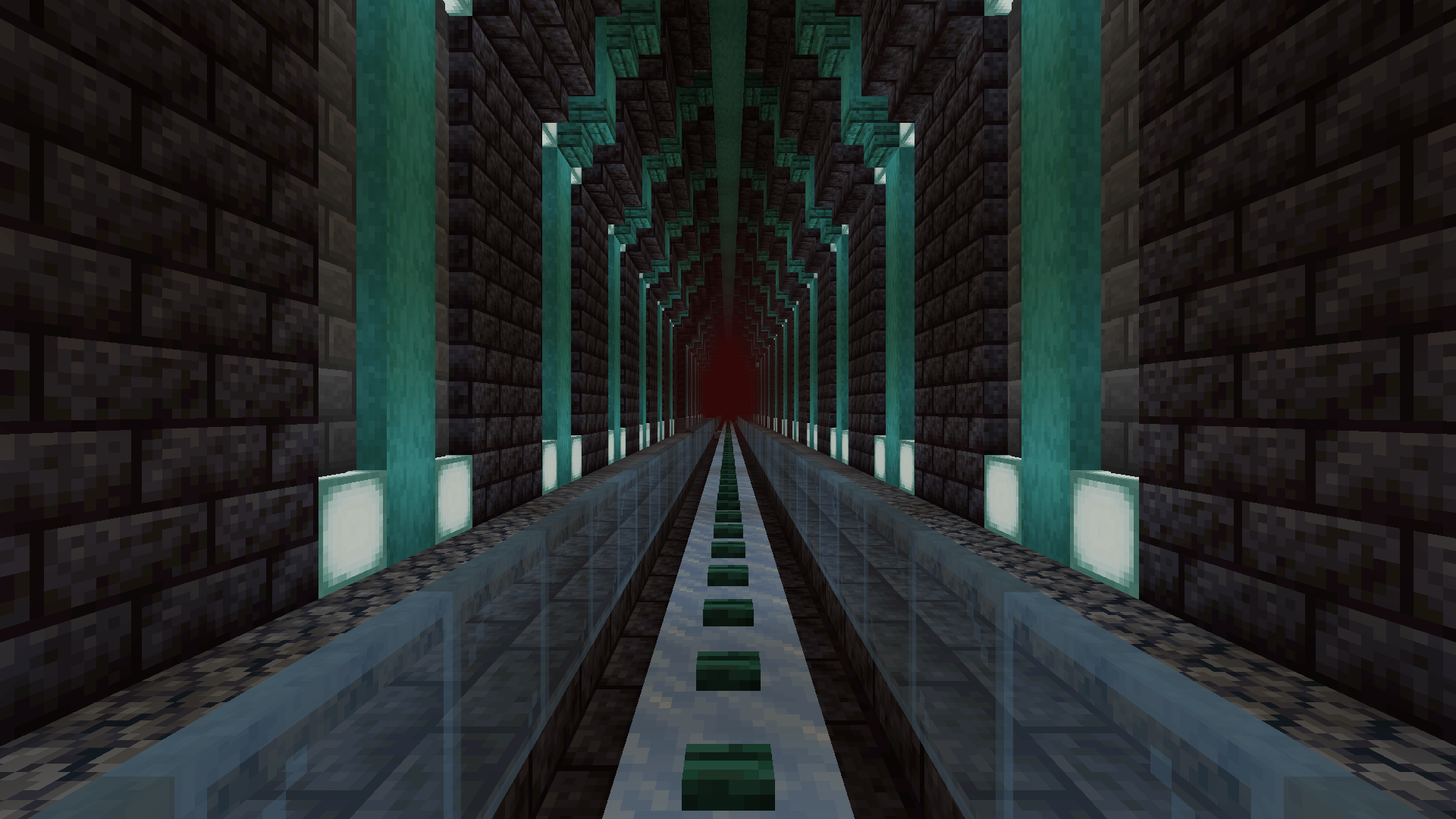 Nether highway me and my friends made on our SMP server r/Minecraft