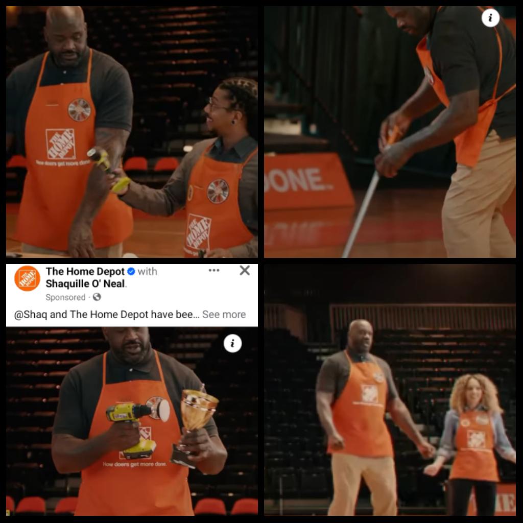 I wonder how much Home Depot paying Shaq? 🧐 r/HomeDepot
