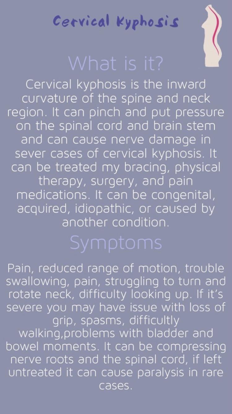 Cervical kyphosis aka poor posture syndrome a trendy diagnosis for