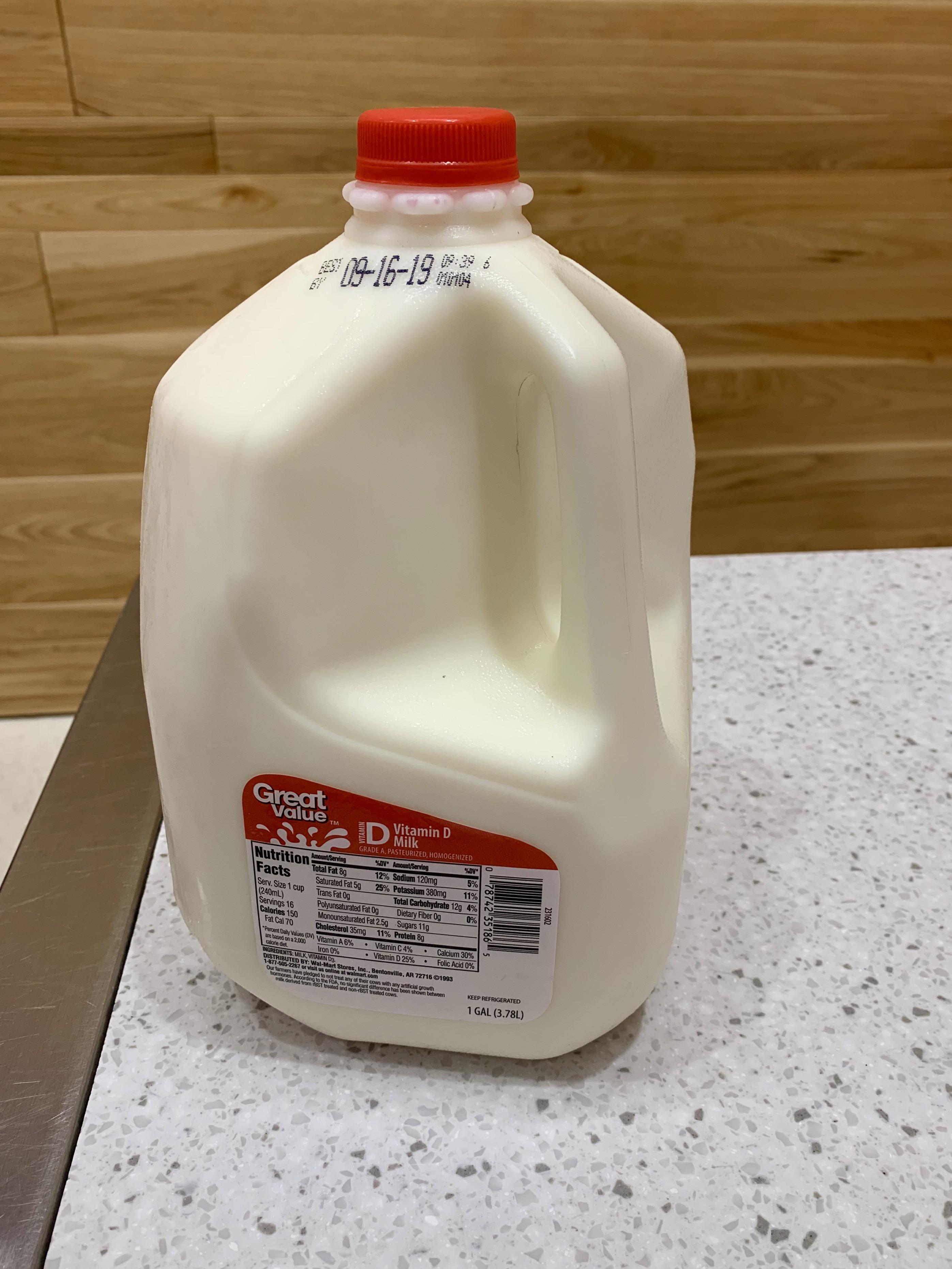 Great Value Milk.... at Target.... in the milk aisle.....wtf... r/Target