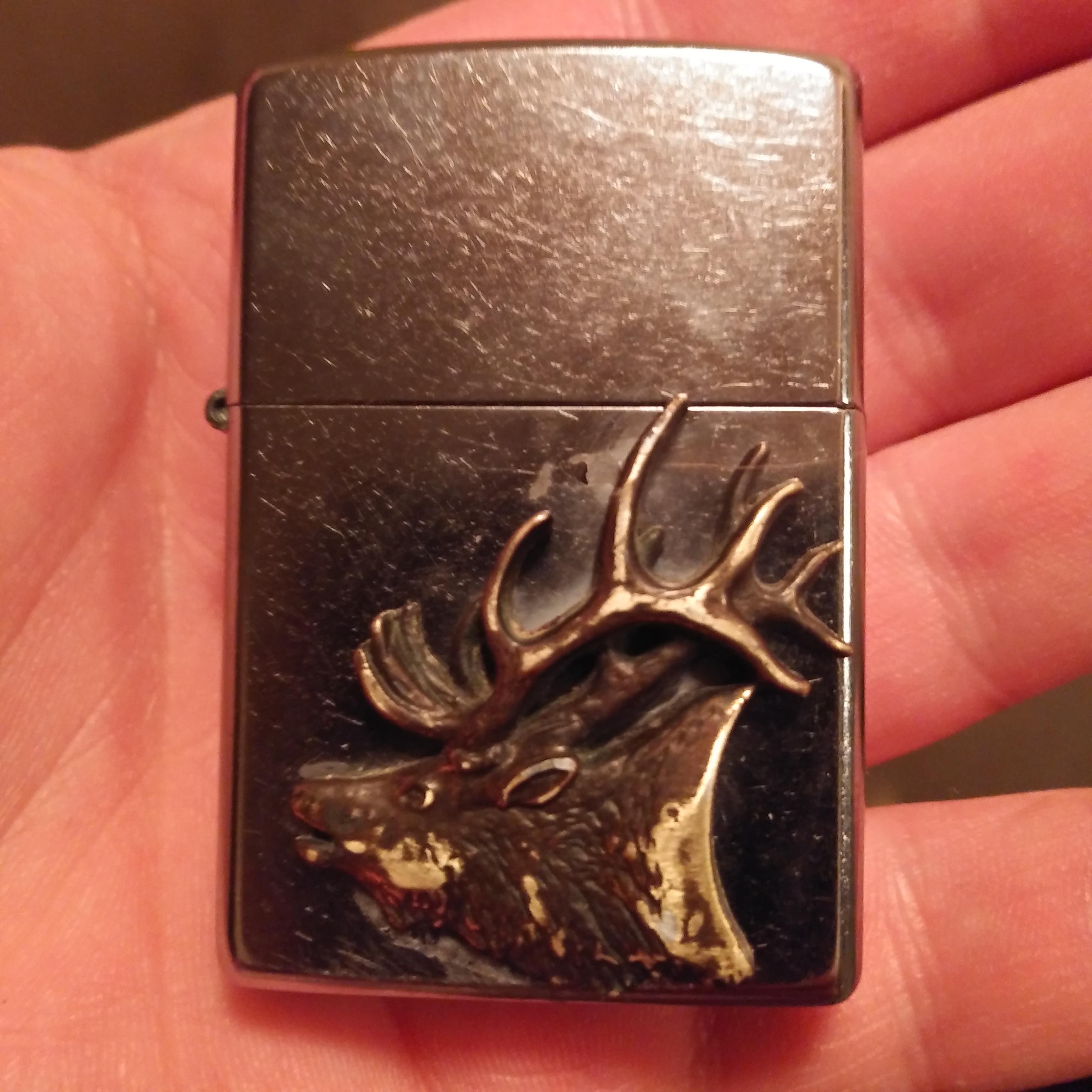 Had no use for an old belt buckle. Melted the solder to salvage this