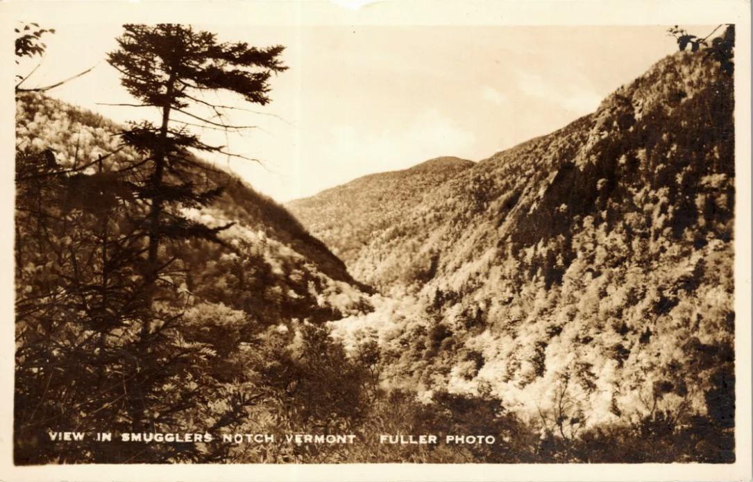 Cambridge VTVermont, View In Smugglers Notch r/roadtripnewengland