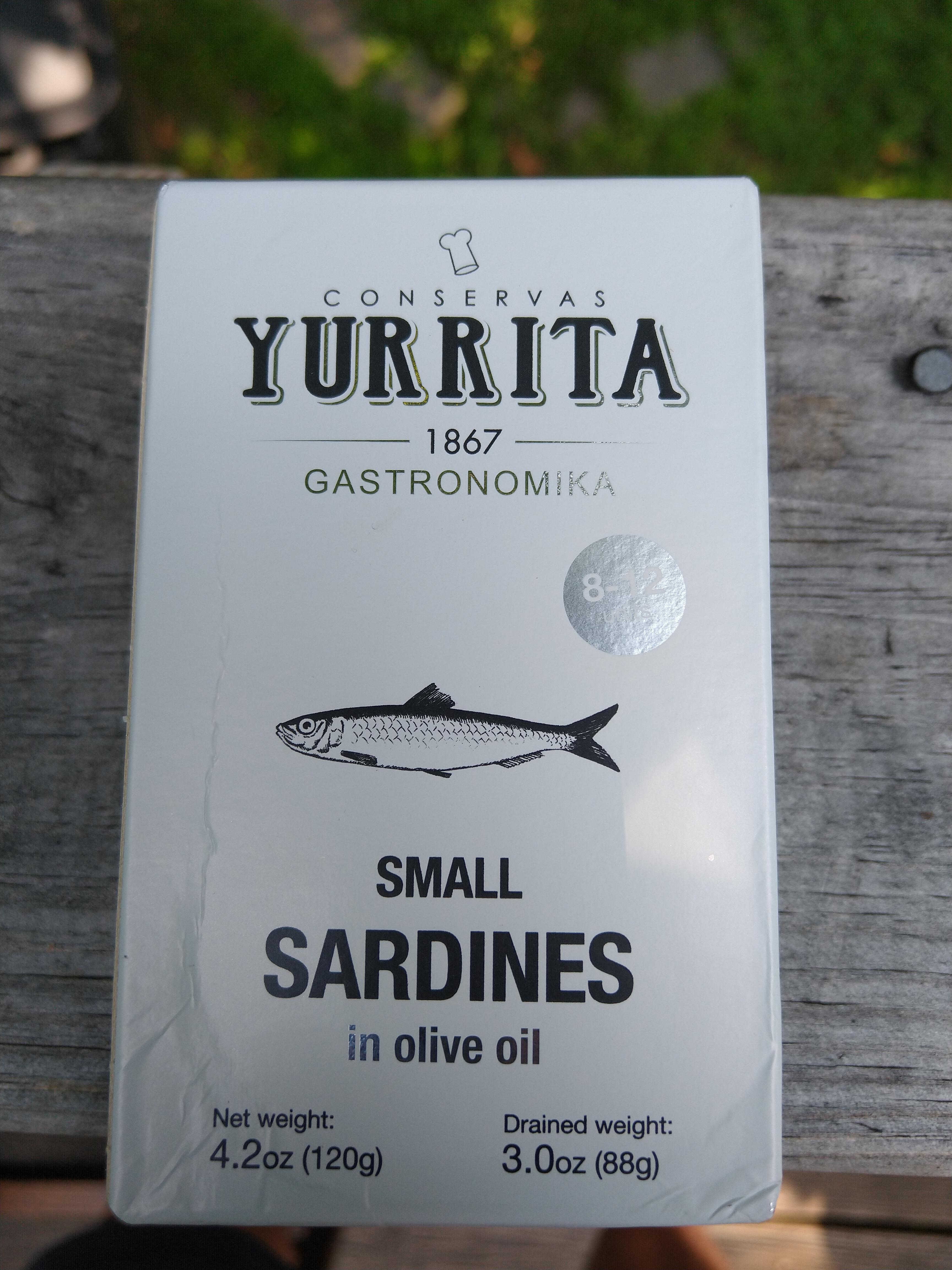 Yurrita small sardines review r/CannedSardines