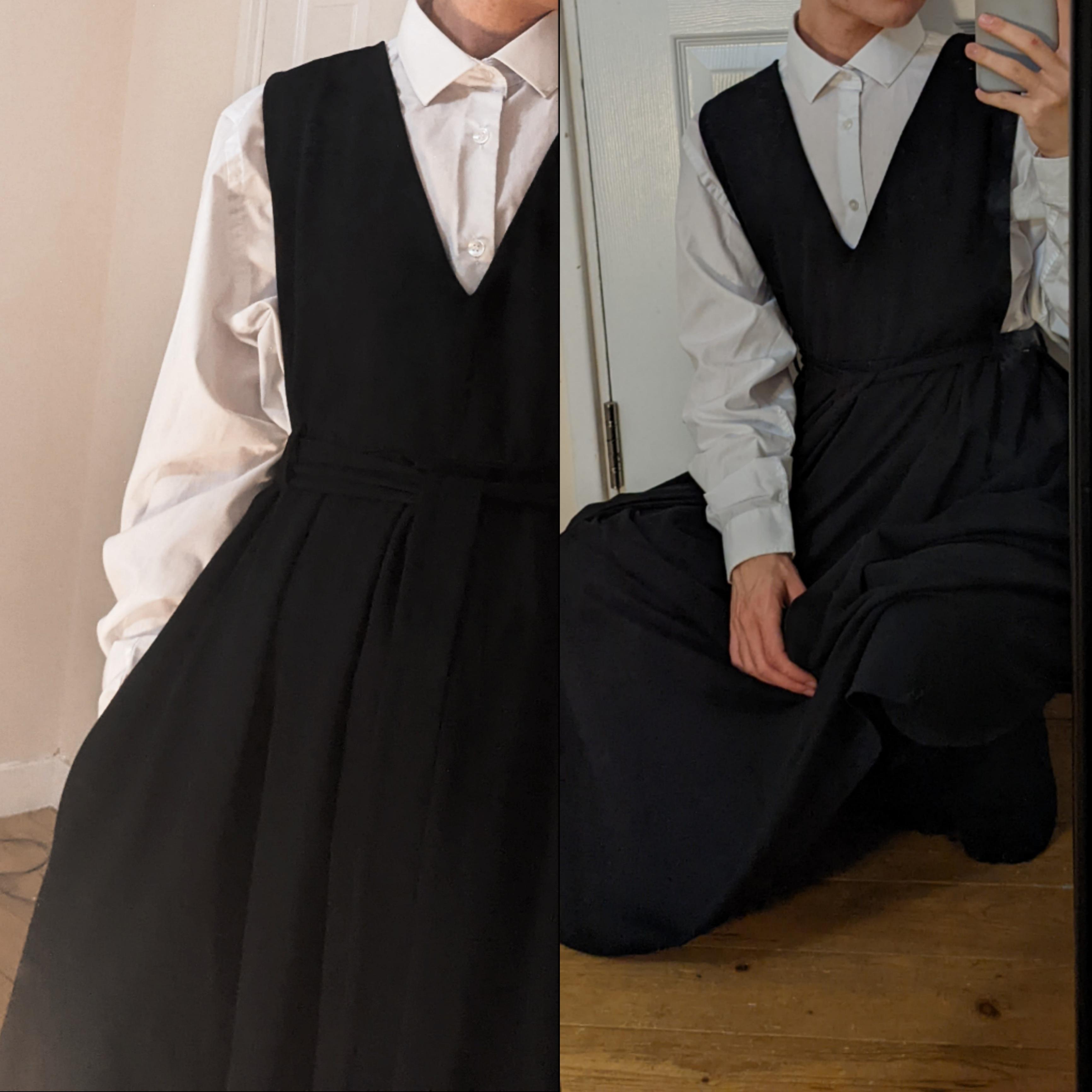 Studio Nakamoto's unisex dress arrived today! r/FTMfemininity