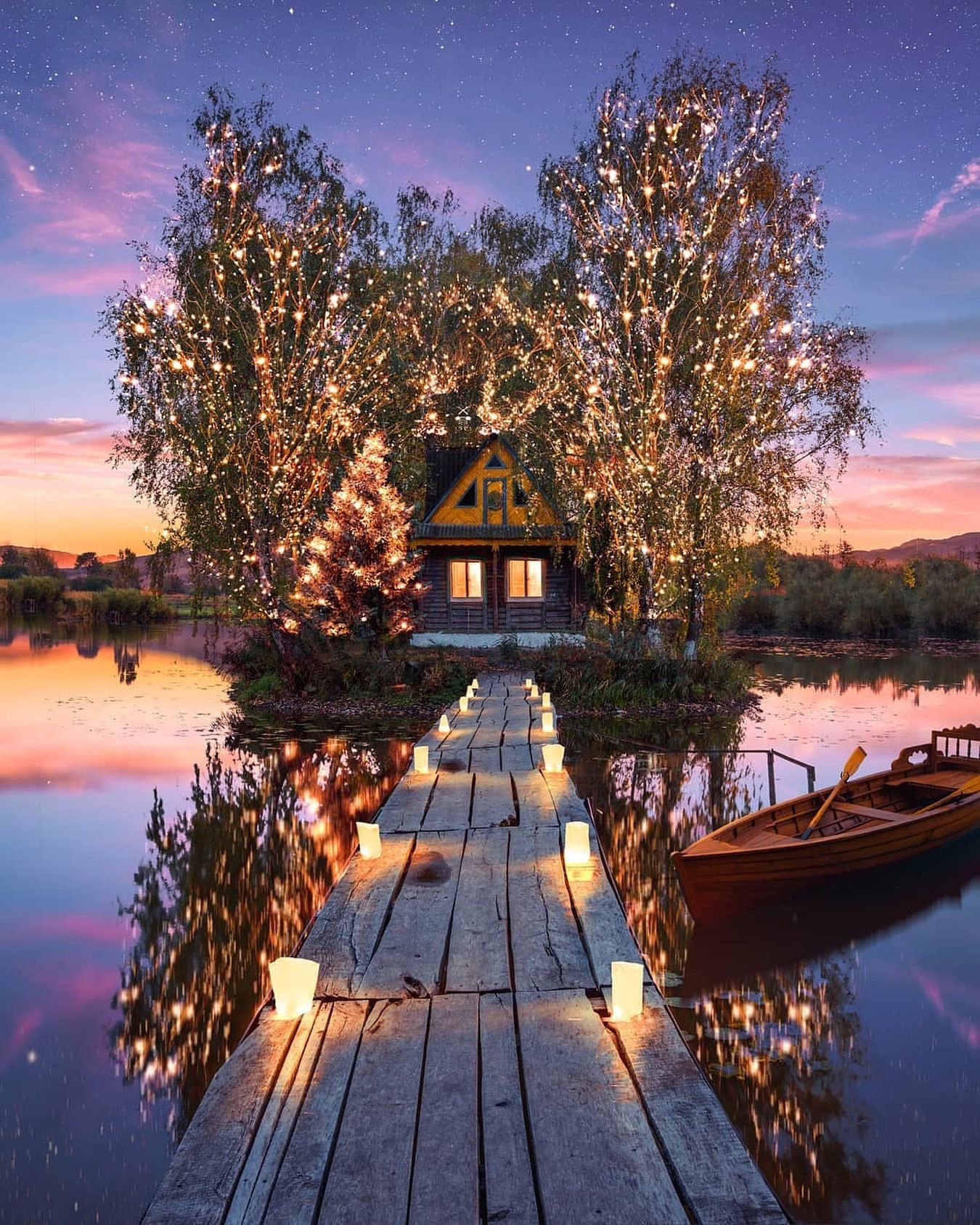 This Cabin In The Middle Of A Lake r/CozyPlaces