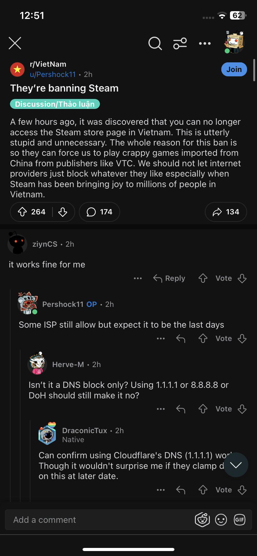 they are banning stream in vietnam r/jasontheweenie