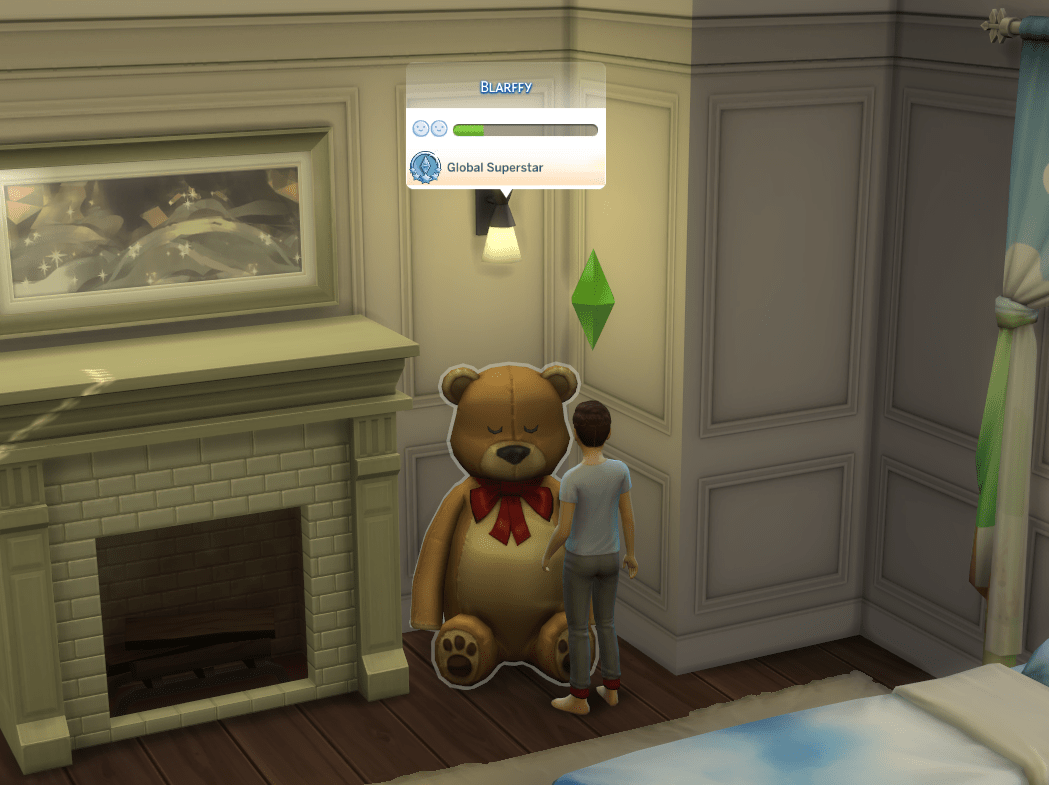 My Sim's teddy bear is a bigger star than he is r/thesims