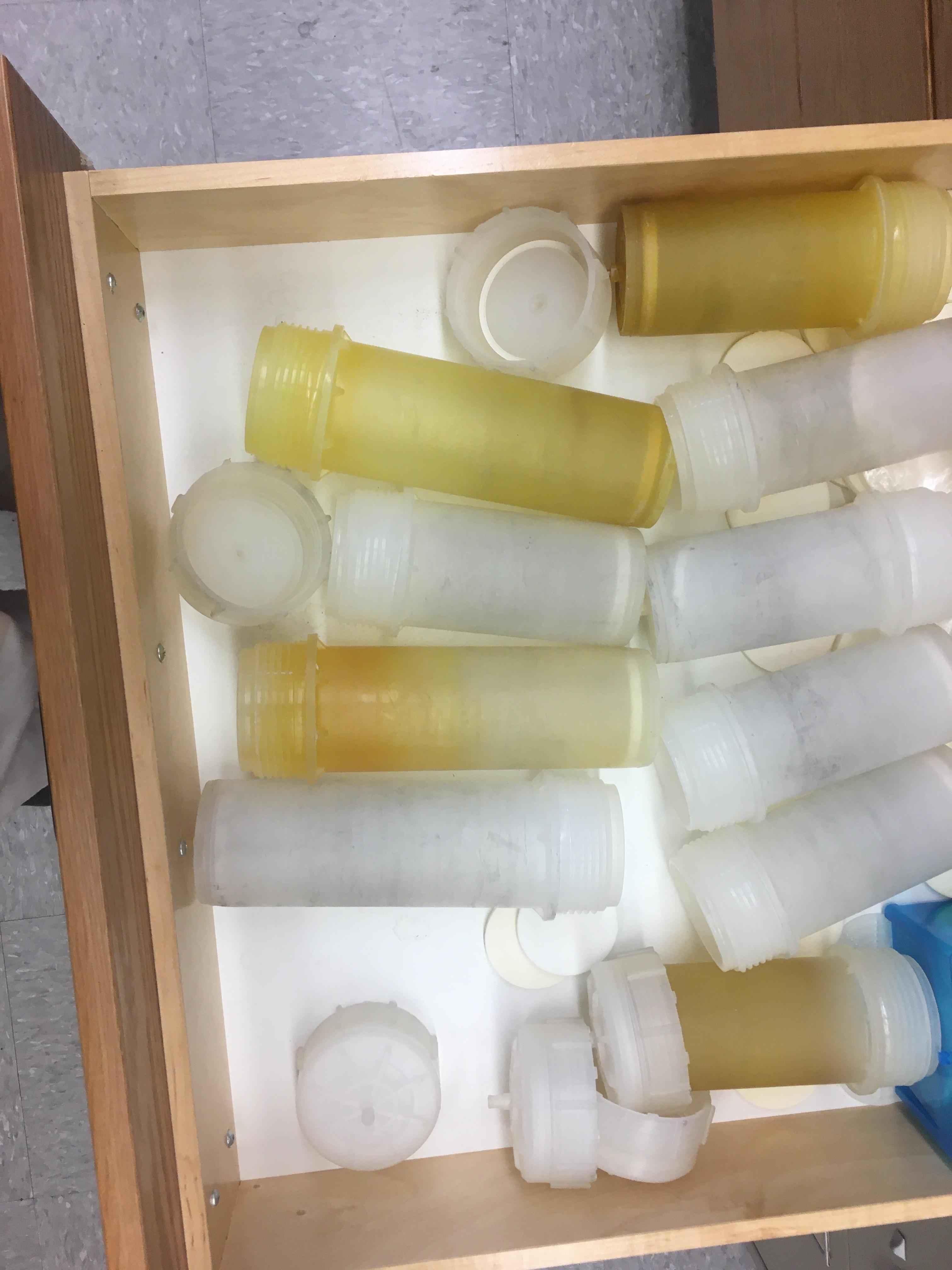 How do I clean yellowed MPLC cartridges? r/Chempros