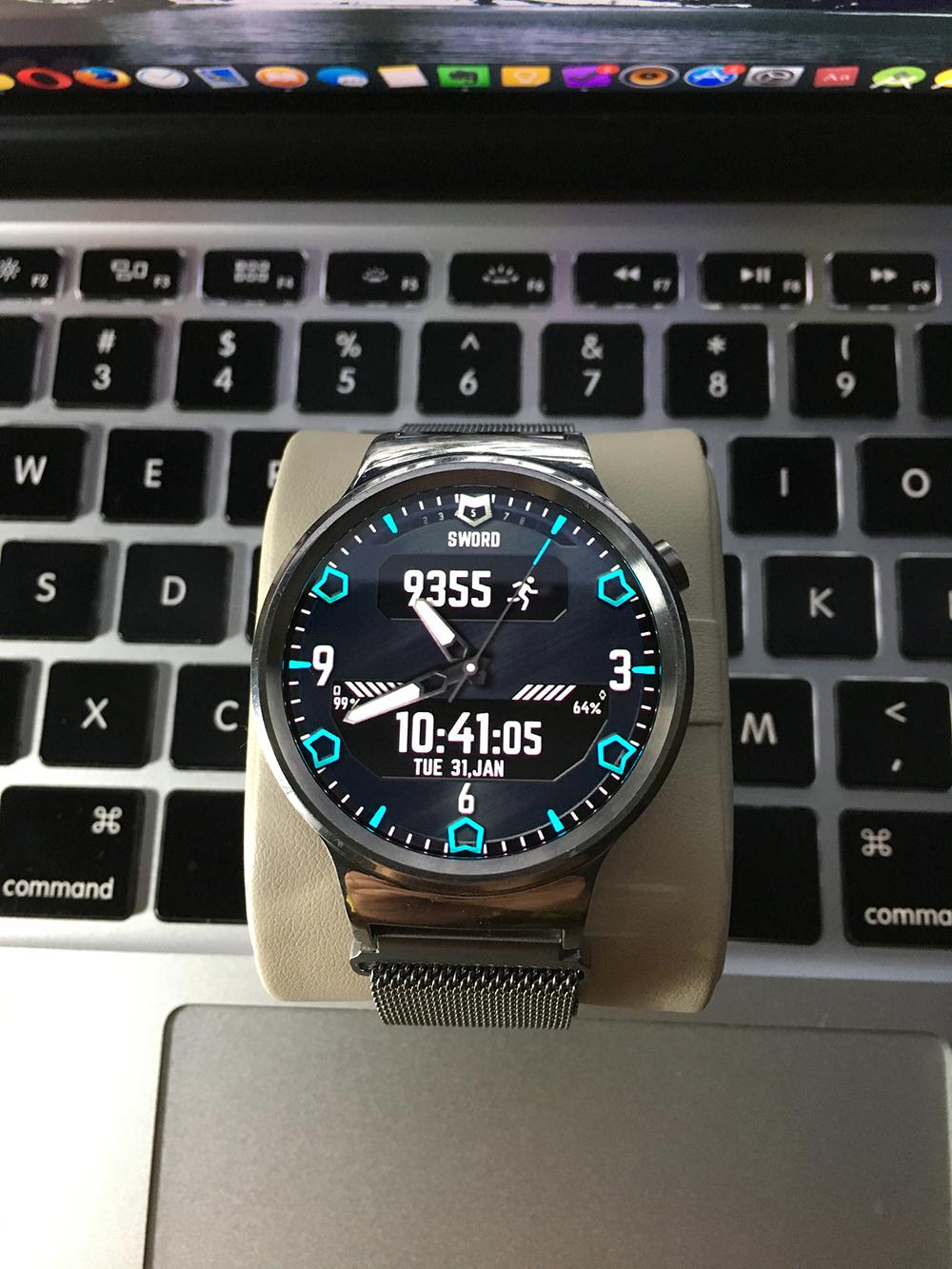 [WatchFace] Sword Watch Face soon will get Android Wear 2