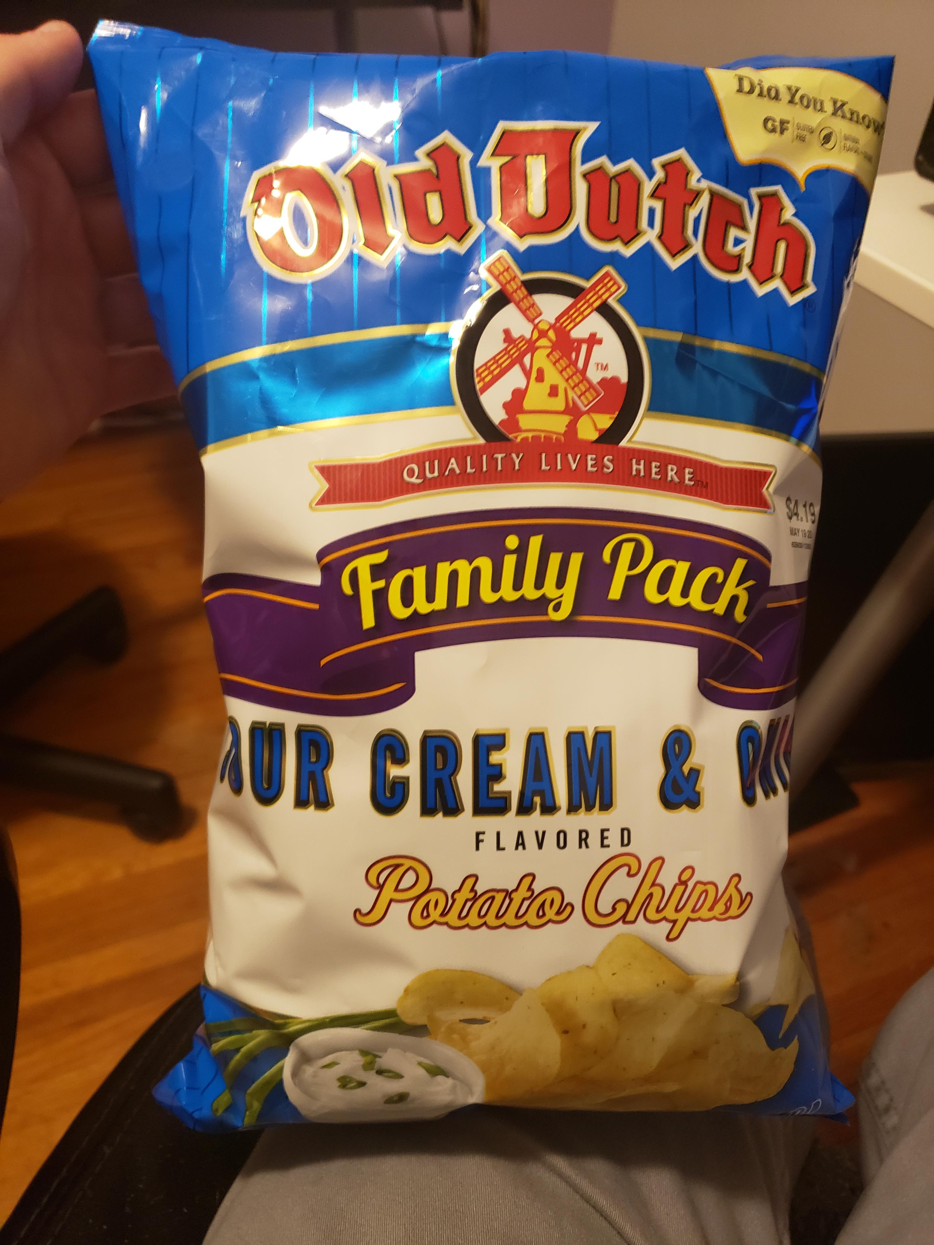 Do you agree that our local company Old Dutch and their flavors
