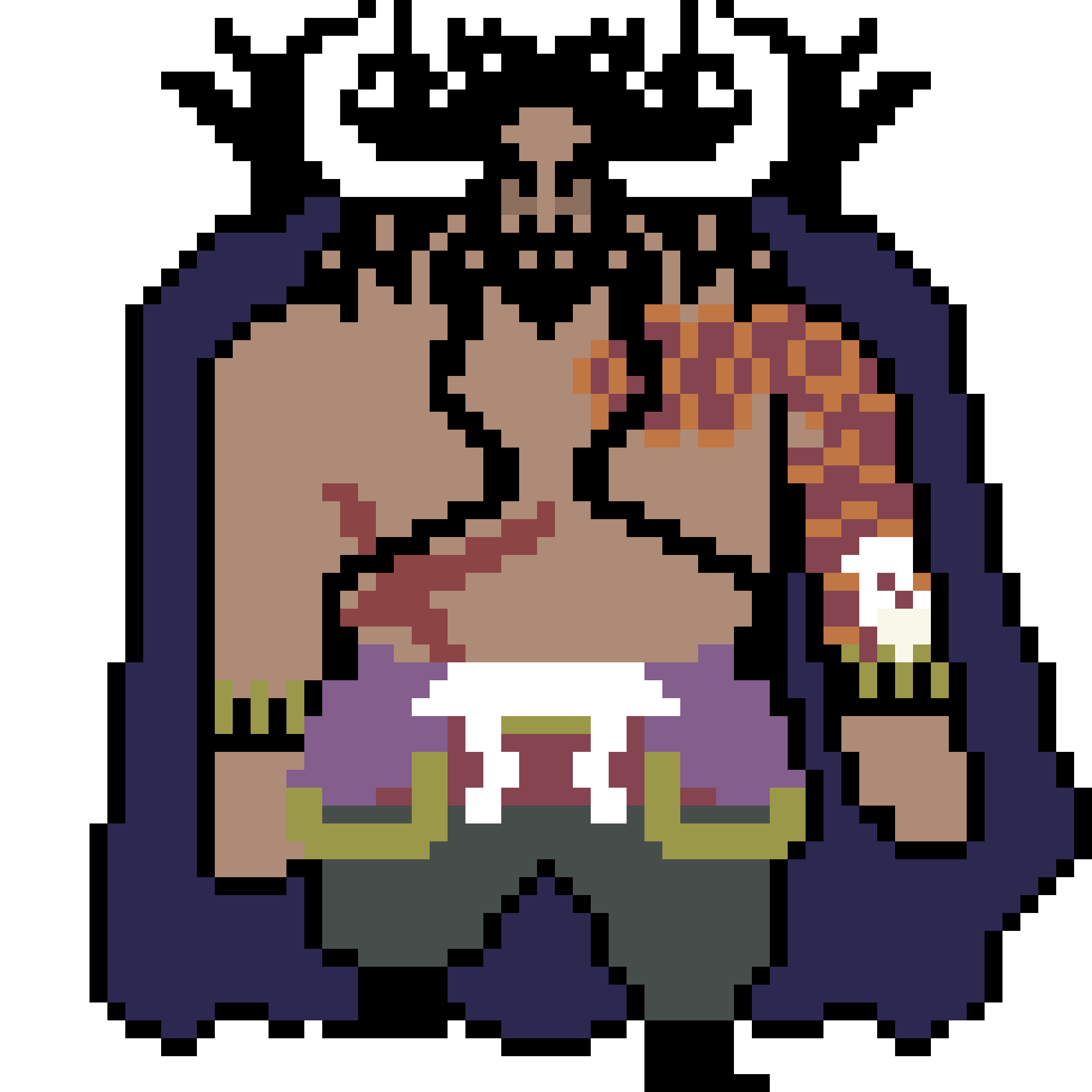 Made Gear 5 Luffy, Kaido, Big Mom and Katakuri in my sprite based pixel