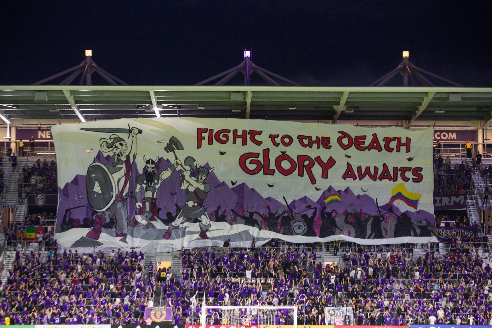 Orlando City Tifo vs Atlanta United MLS