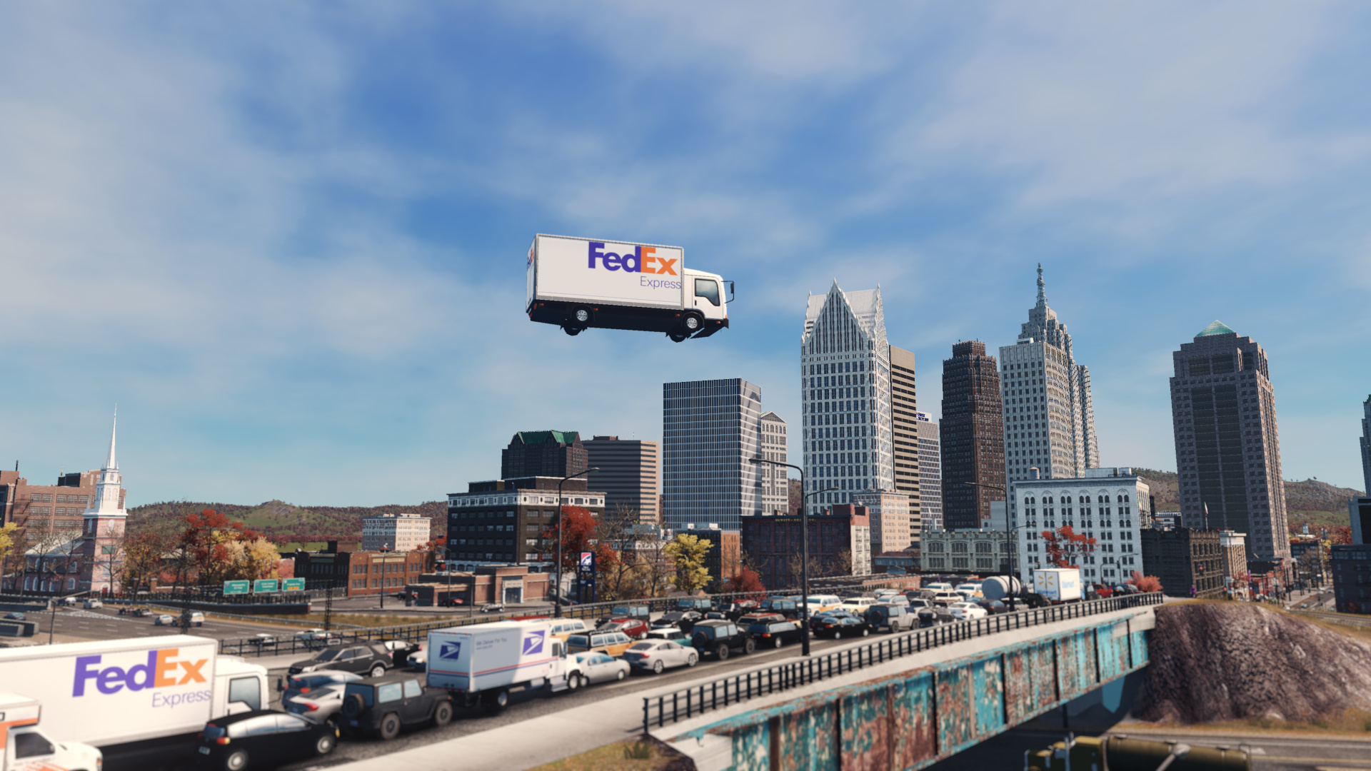 New FedEx service ??????? r/CitiesSkylines