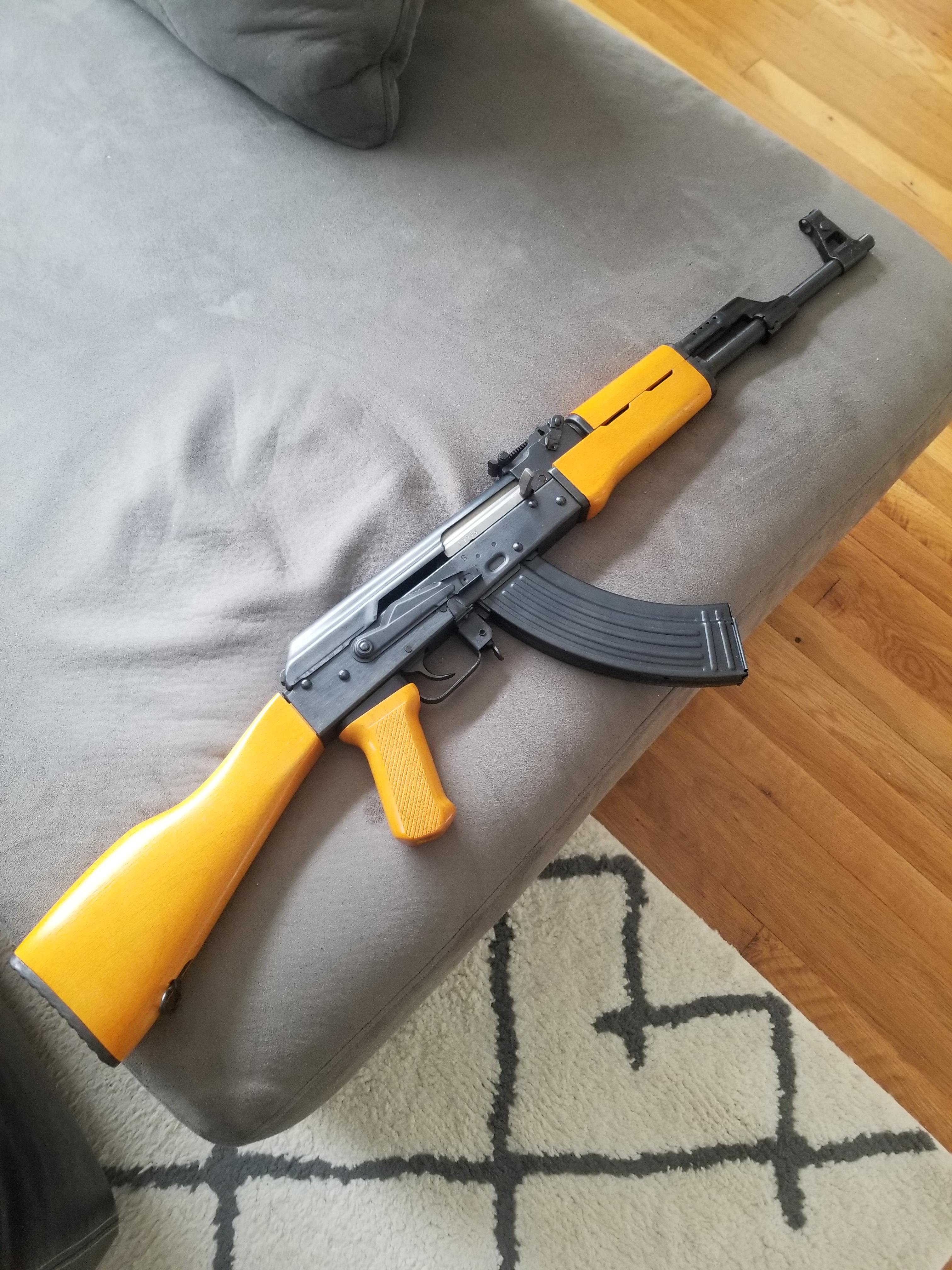 Finally ditched the butthole stock on my Norinco r/ak47