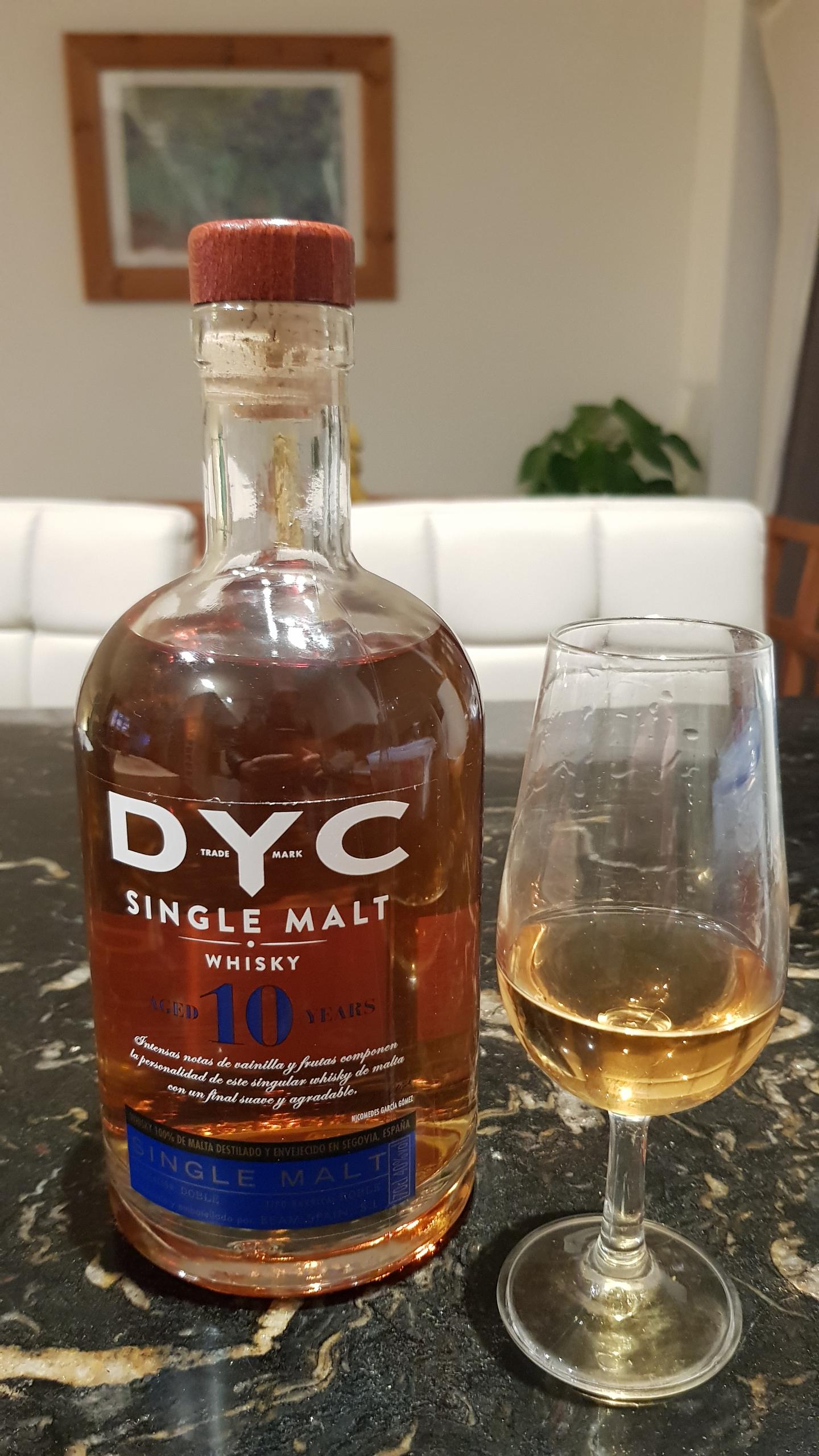 DYC 10yo A Spanish single malt. r/WhiskeyTribe