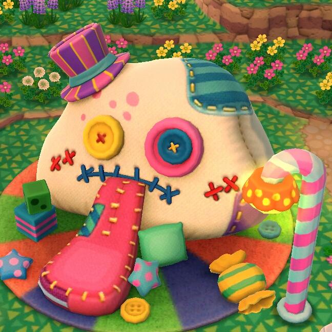 I finally got the level 5 Patchwork Ghost Sofa! r/AnimalCrossing