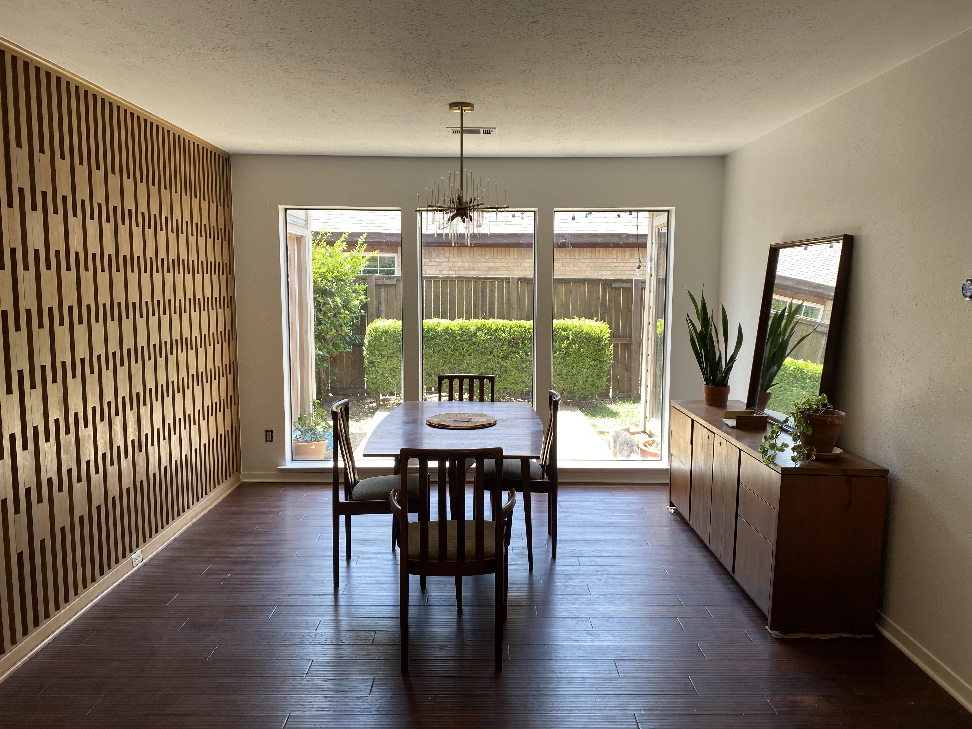 Our minimalist mid century dining room r/Mid_Century
