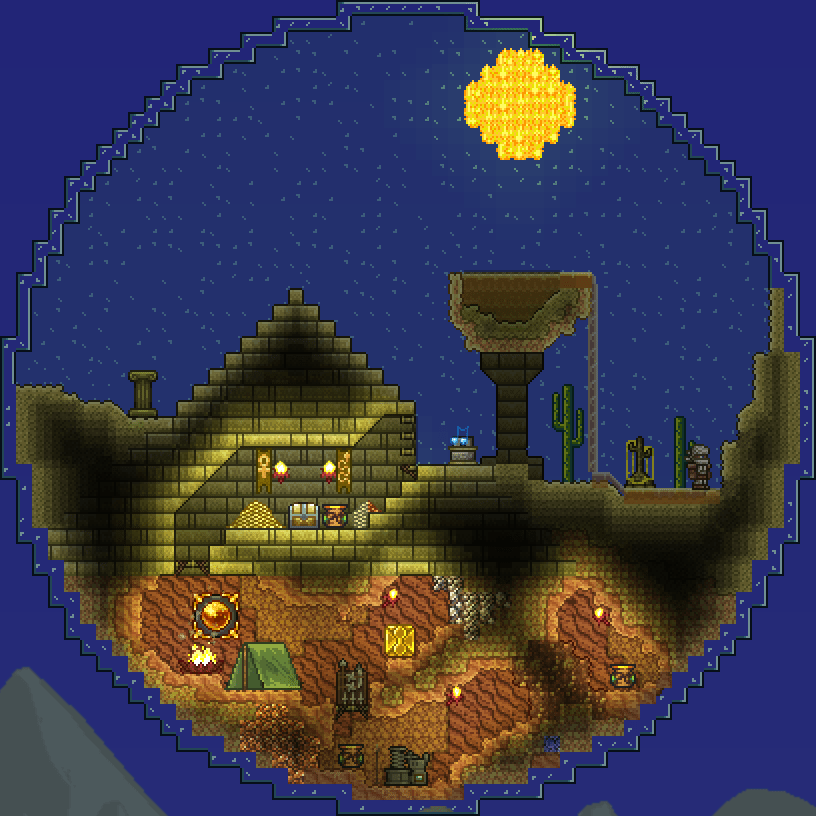 Desert Biome Sphere r/Terraria